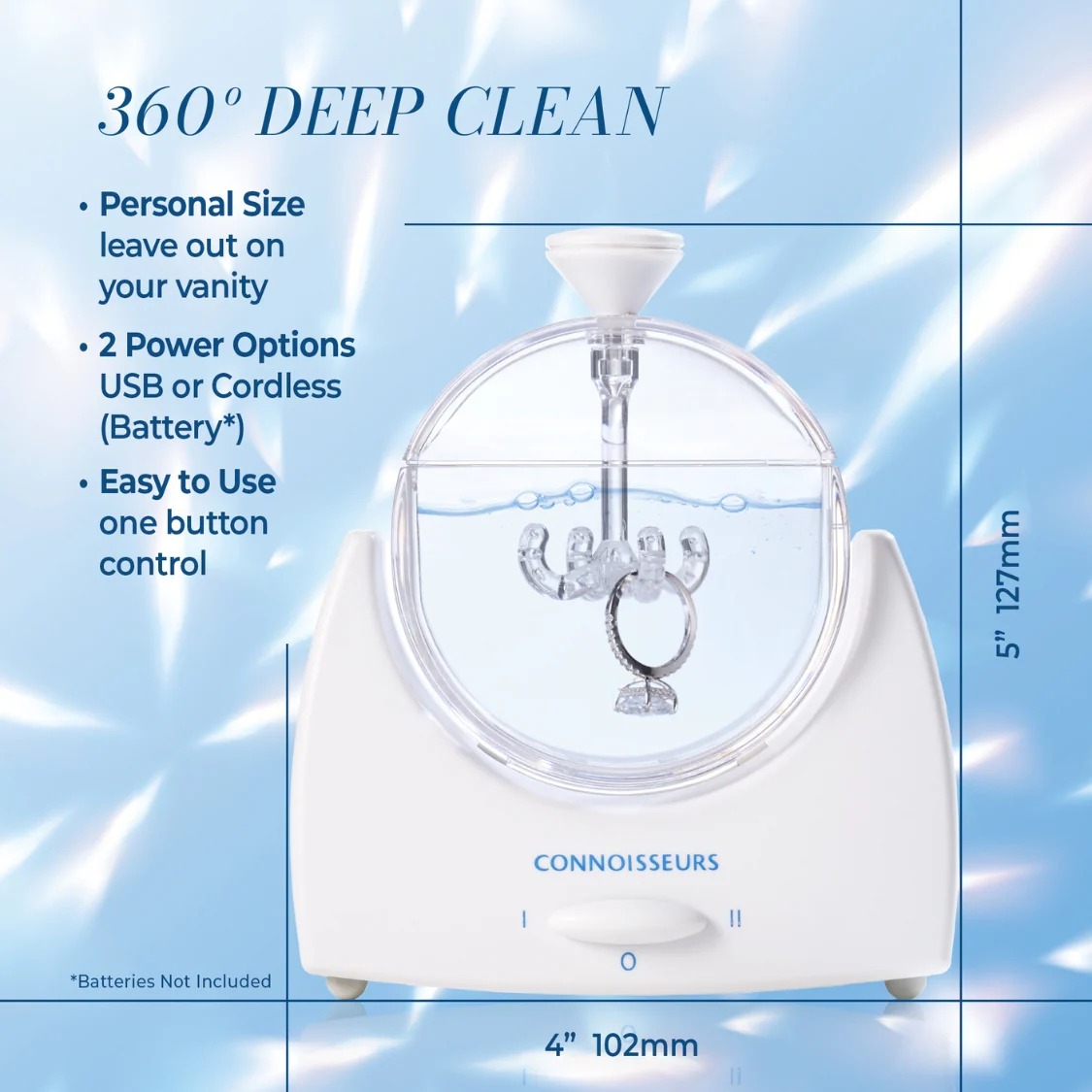 Connoisseurs La Sonic® Diamond Dazzler Cleaner - Image 7