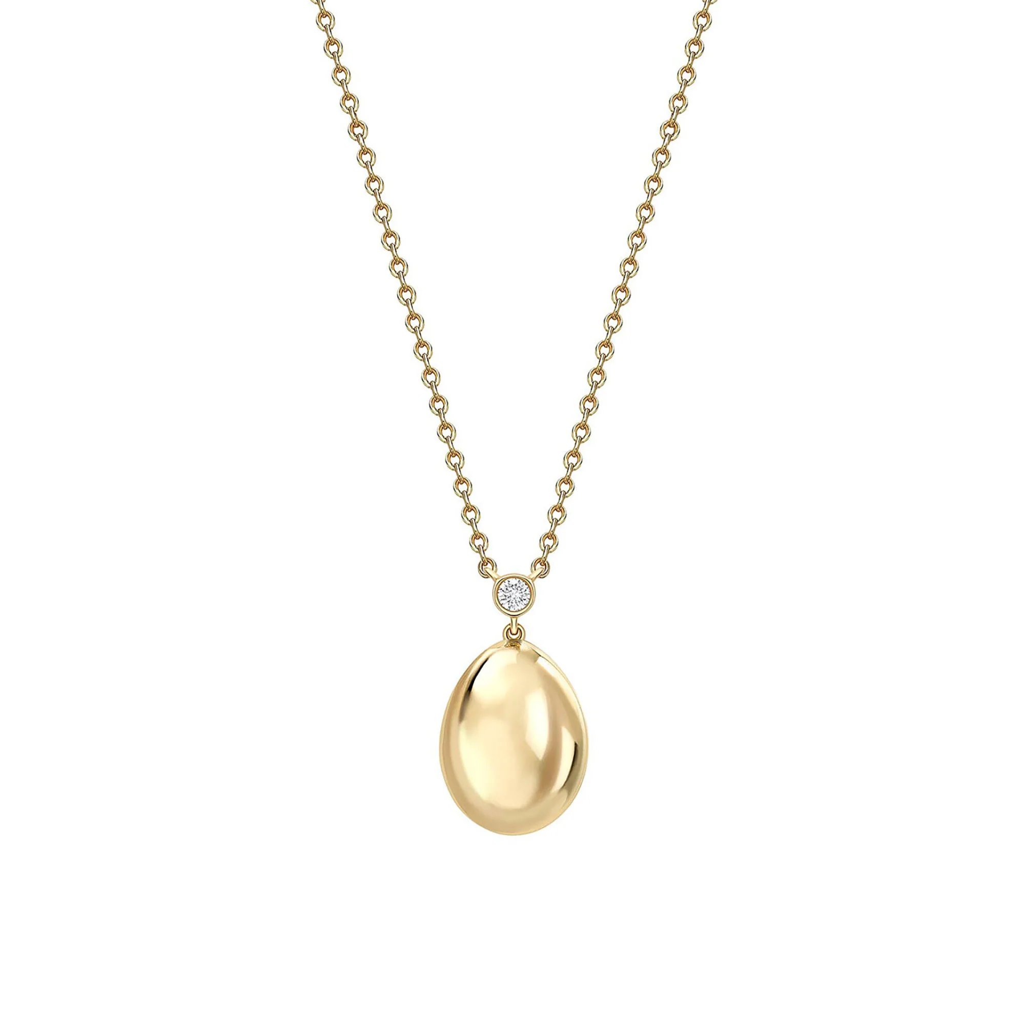 Fabergé Heritage Forever Egg Pendant 18ct Yellow Gold - Image 2