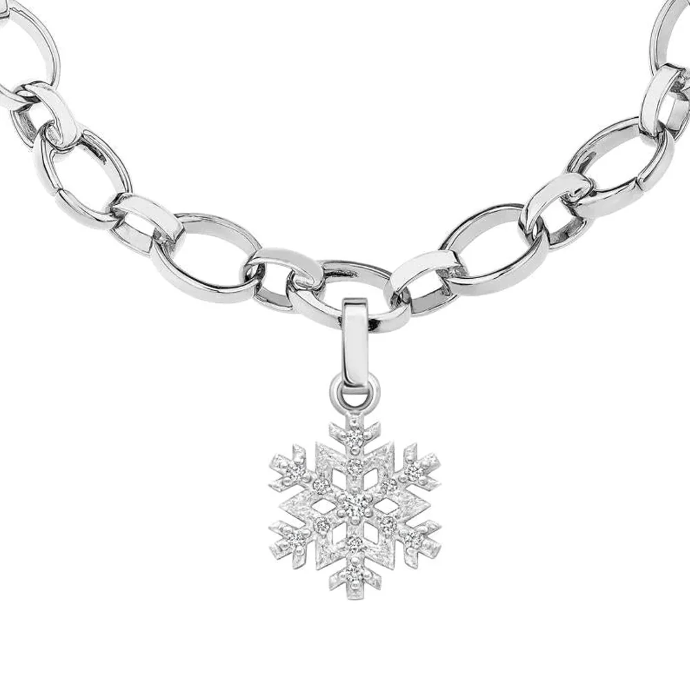 Fabergé Heritage Forever Snowflake Charm Diamond White Gold - Image 2