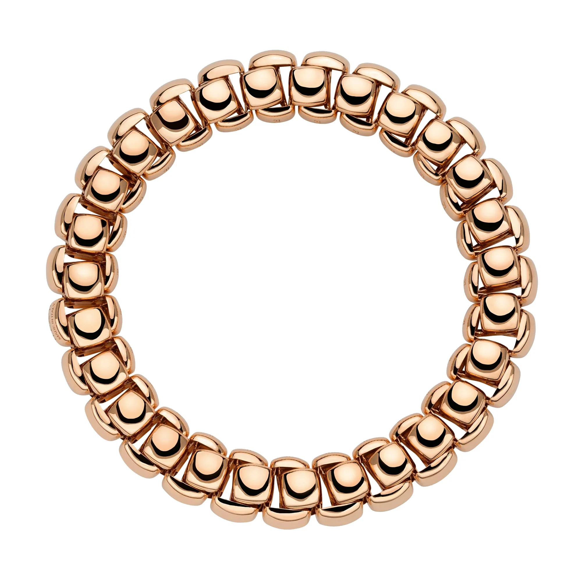 FOPE Flex'it Luna 18ct Rose Gold Bracelet Medium - Image 2