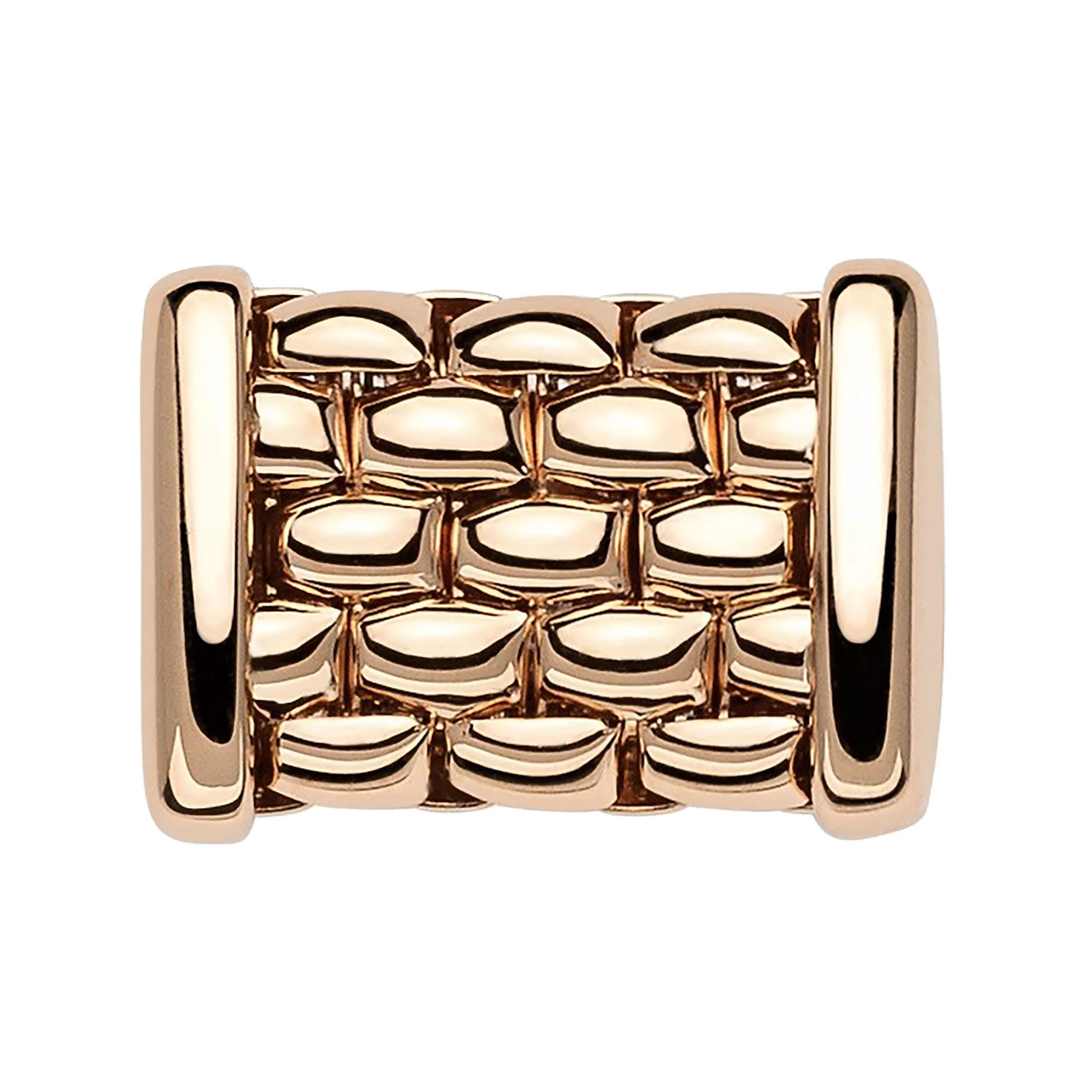 FOPE Panorama 18ct Rose Gold Cufflinks - Image 3