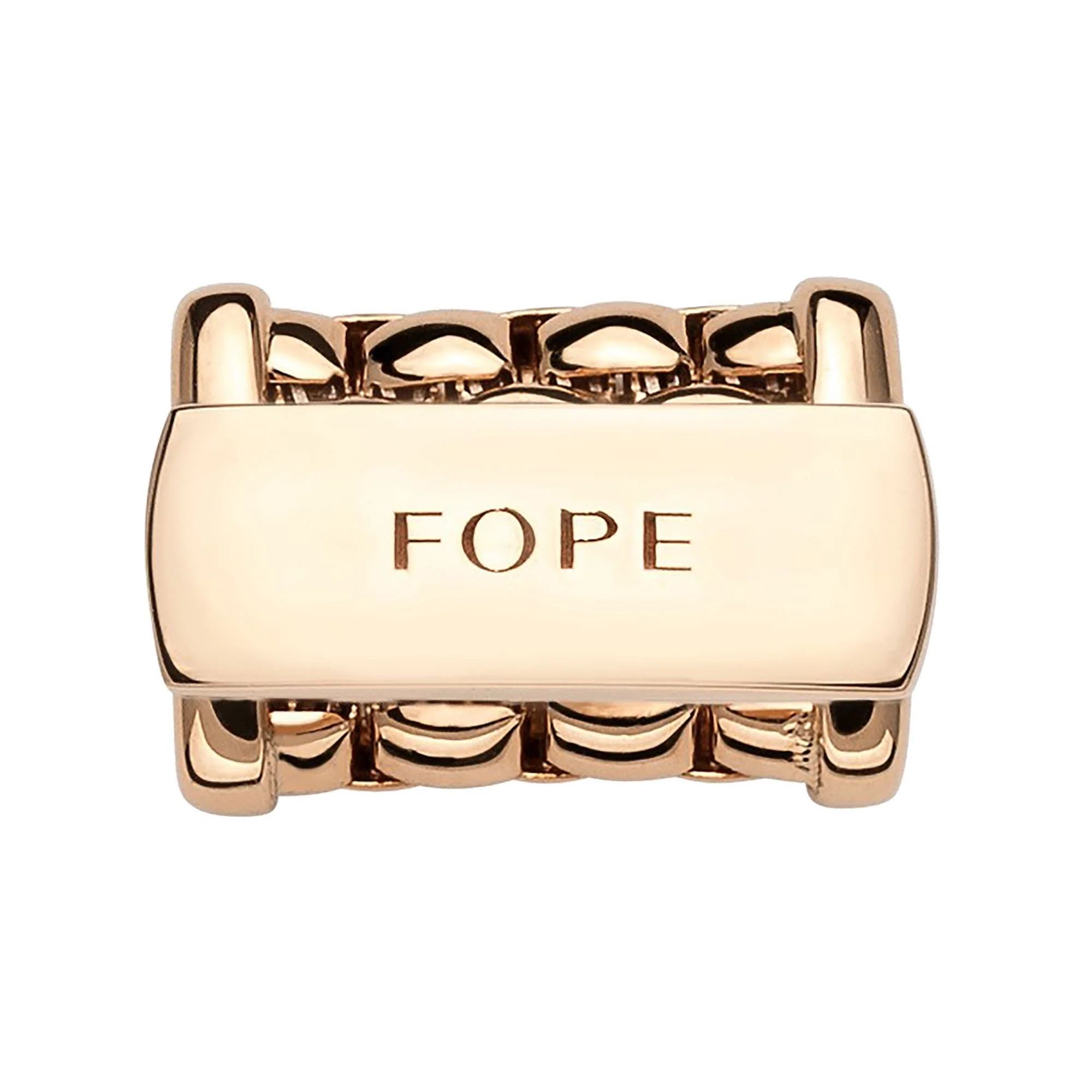 FOPE Panorama 18ct Rose Gold Cufflinks - Image 5