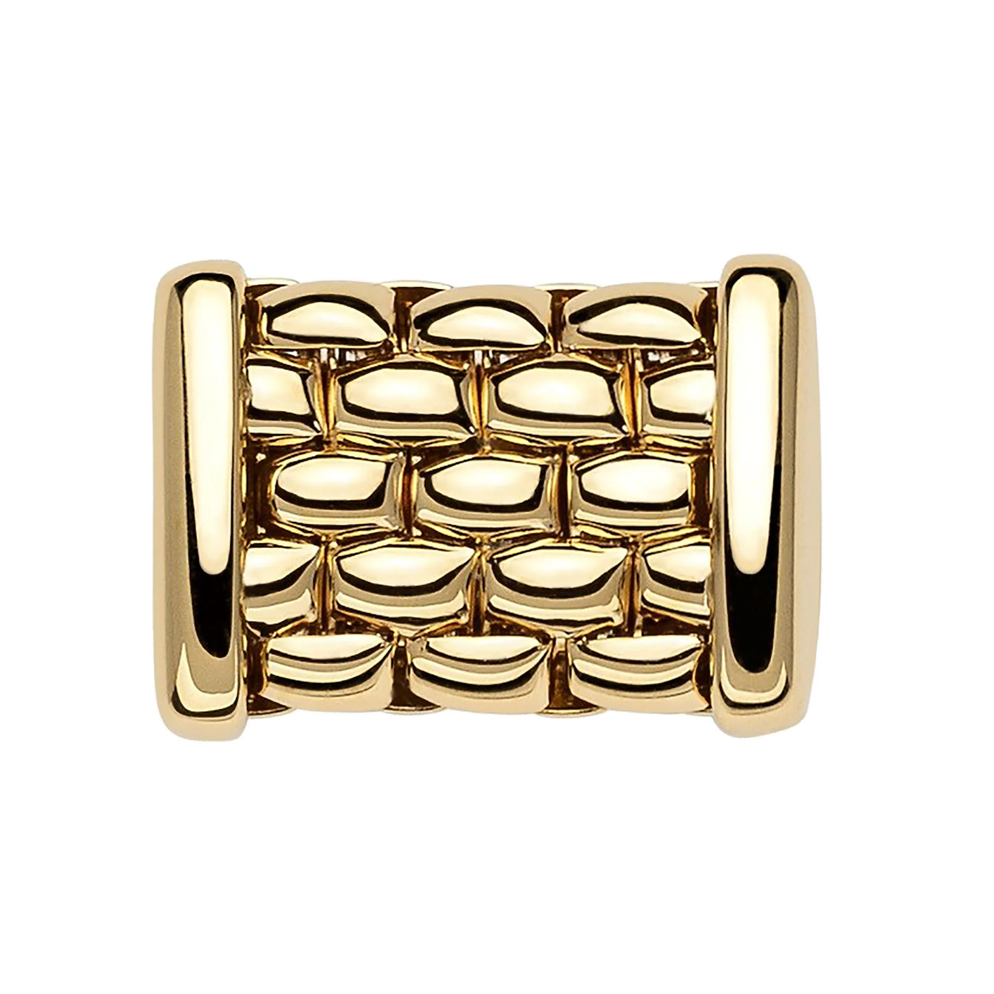 FOPE Panorama 18ct Yellow Gold Cufflinks - Image 2