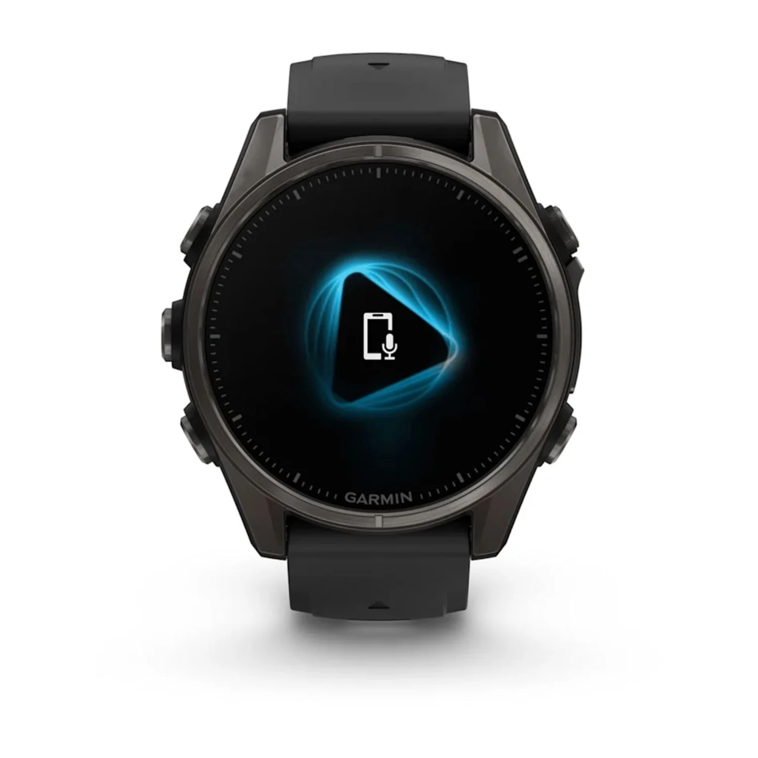 Garmin Fenix 8 43mm AMOLED Sapphire Carbon Grey DLC Pebble Grey Silicone Titanium Watch 010-02903-21 - Image 4