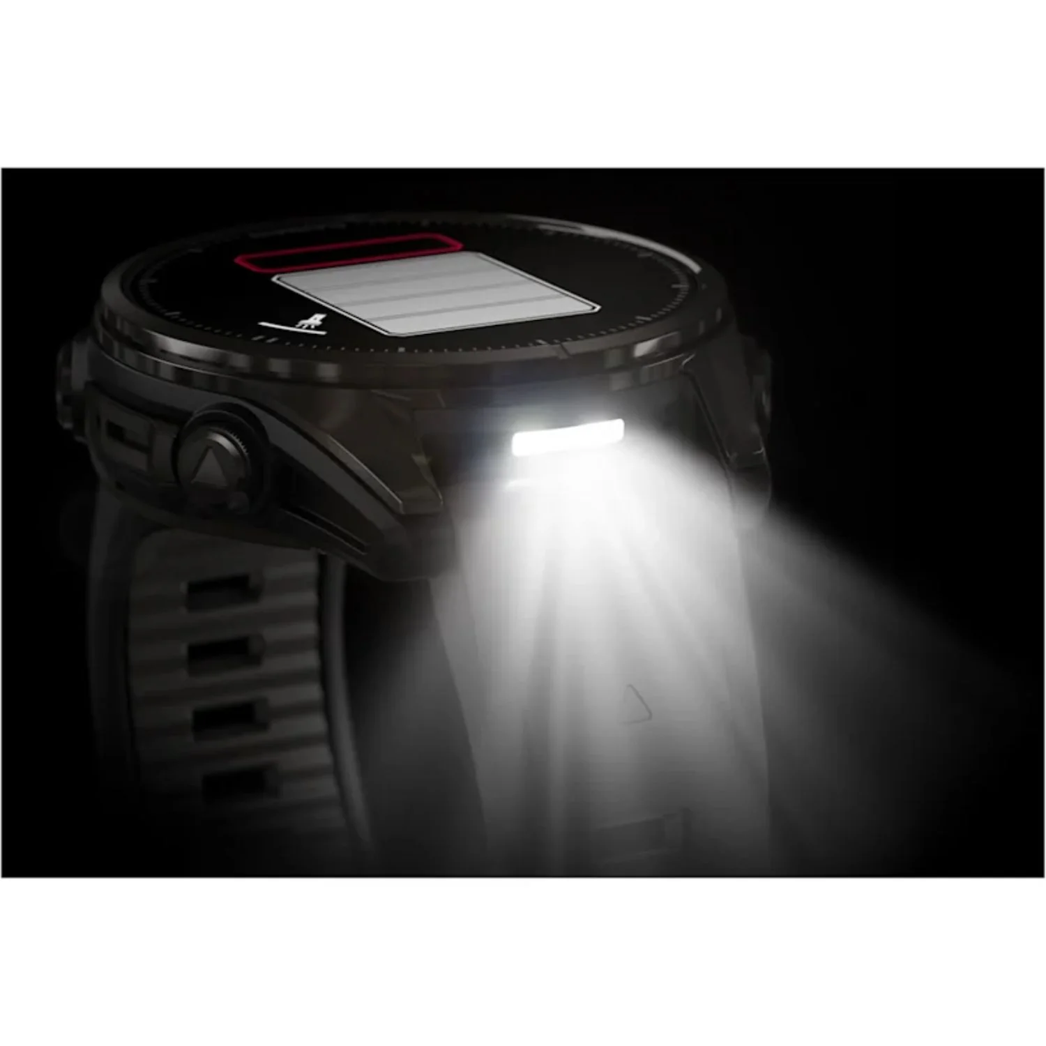 Garmin Fenix 8 43mm AMOLED Sapphire Carbon Grey DLC Pebble Grey Silicone Titanium Watch 010-02903-21 - Image 9