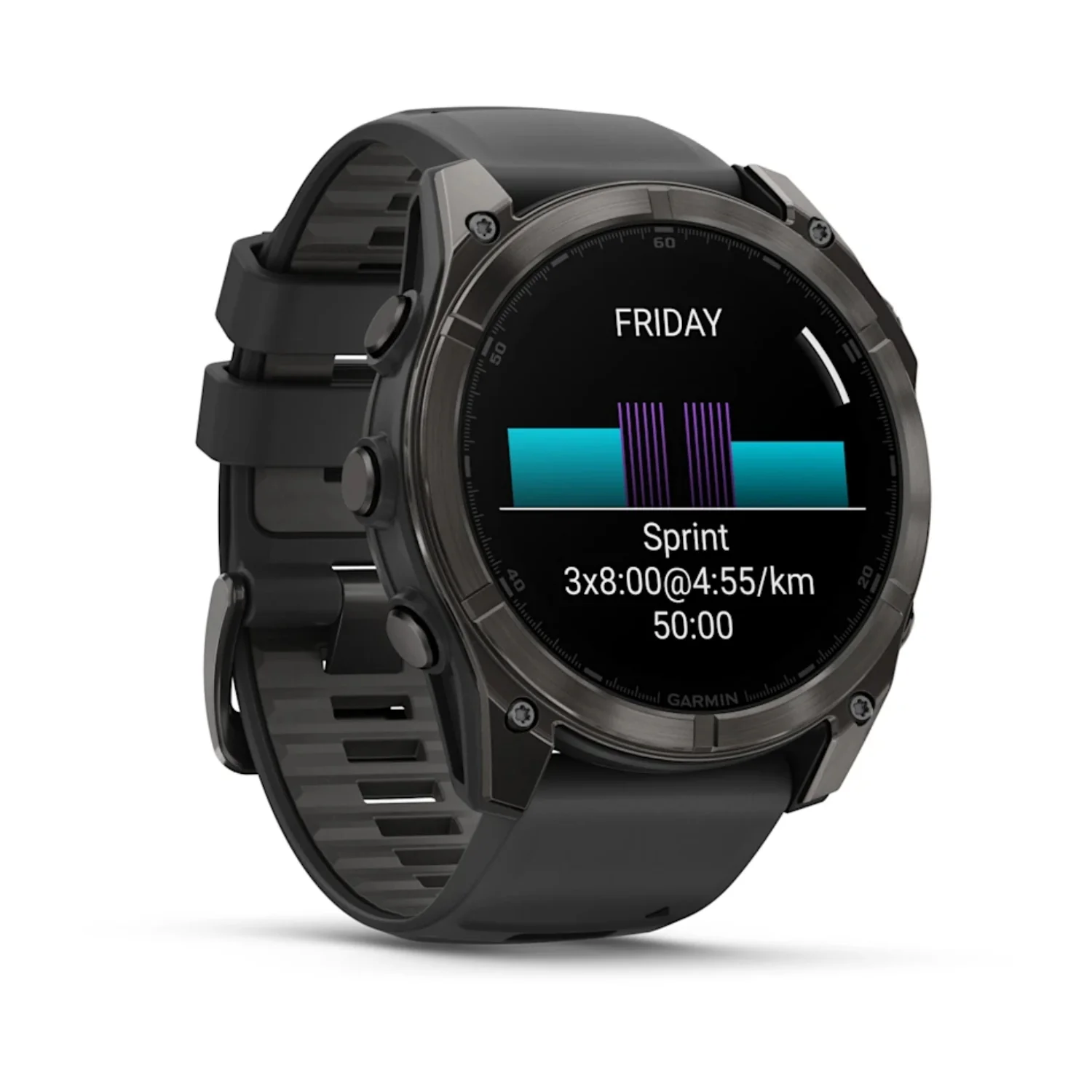 GARMIN Fenix 8 47mm AMOLED Sapphire Carbon Grey Watch 010-02905-21 - Image 11