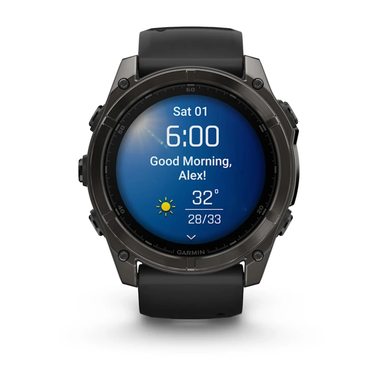 GARMIN Fenix 8 47mm AMOLED Sapphire Carbon Grey Watch 010-02905-21 - Image 12