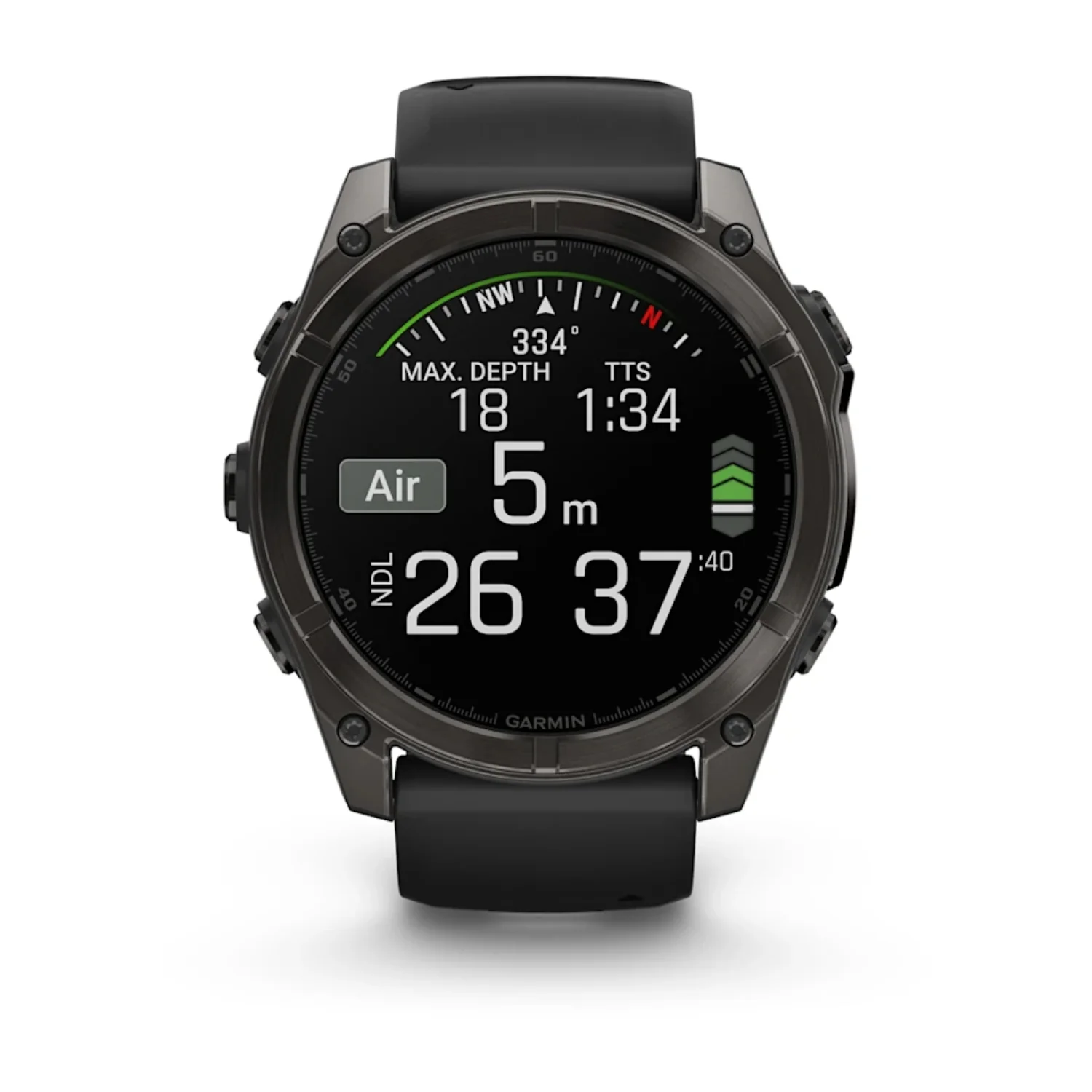 GARMIN Fenix 8 47mm AMOLED Sapphire Carbon Grey Watch 010-02905-21 - Image 7