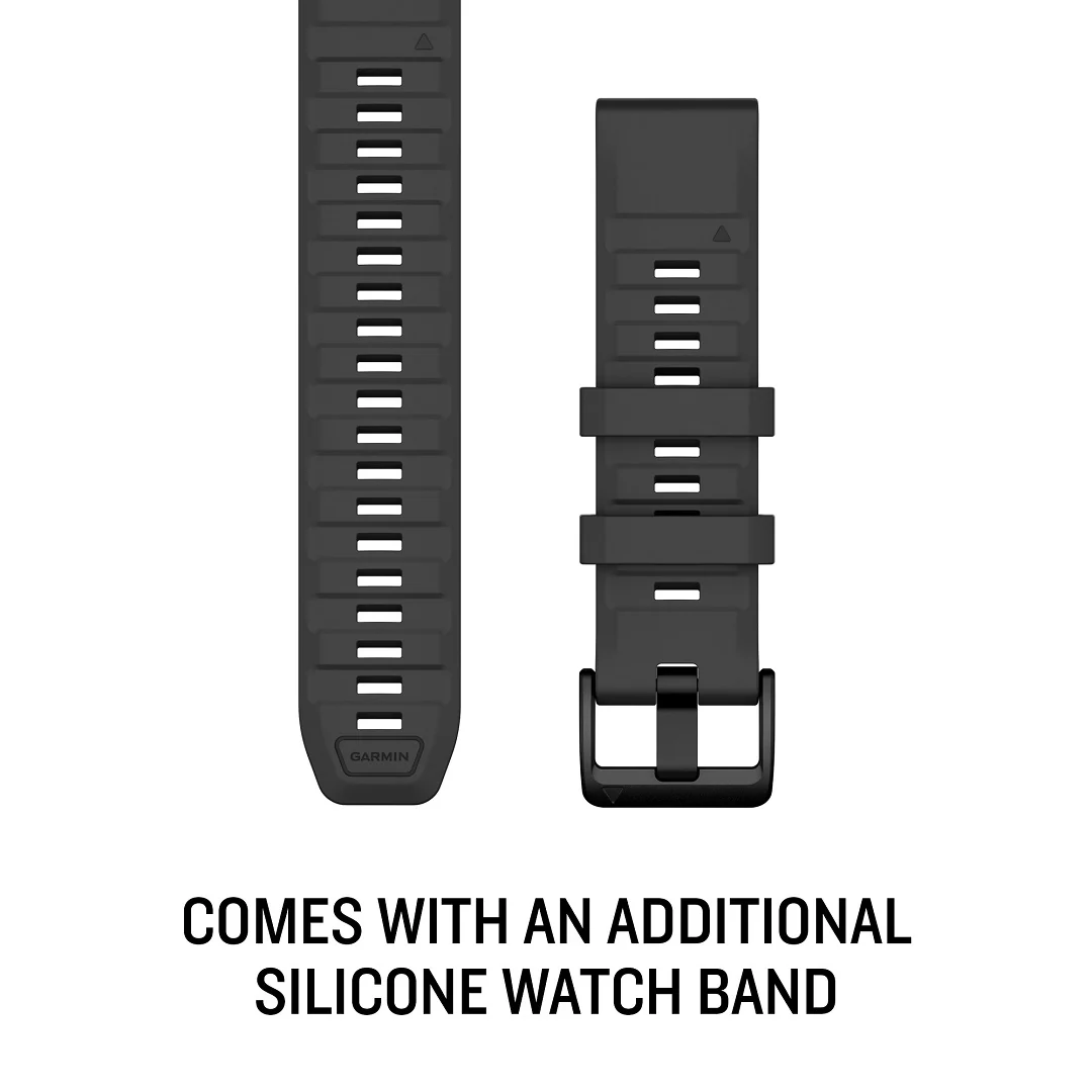 Garmin Fenix 8 47mm AMOLED Sapphire Titanium Vented Bracelet 010-02904-40 - Image 11