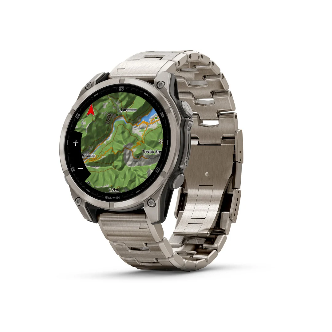 Garmin Fenix 8 47mm AMOLED Sapphire Titanium Vented Bracelet 010-02904-40 - Image 6