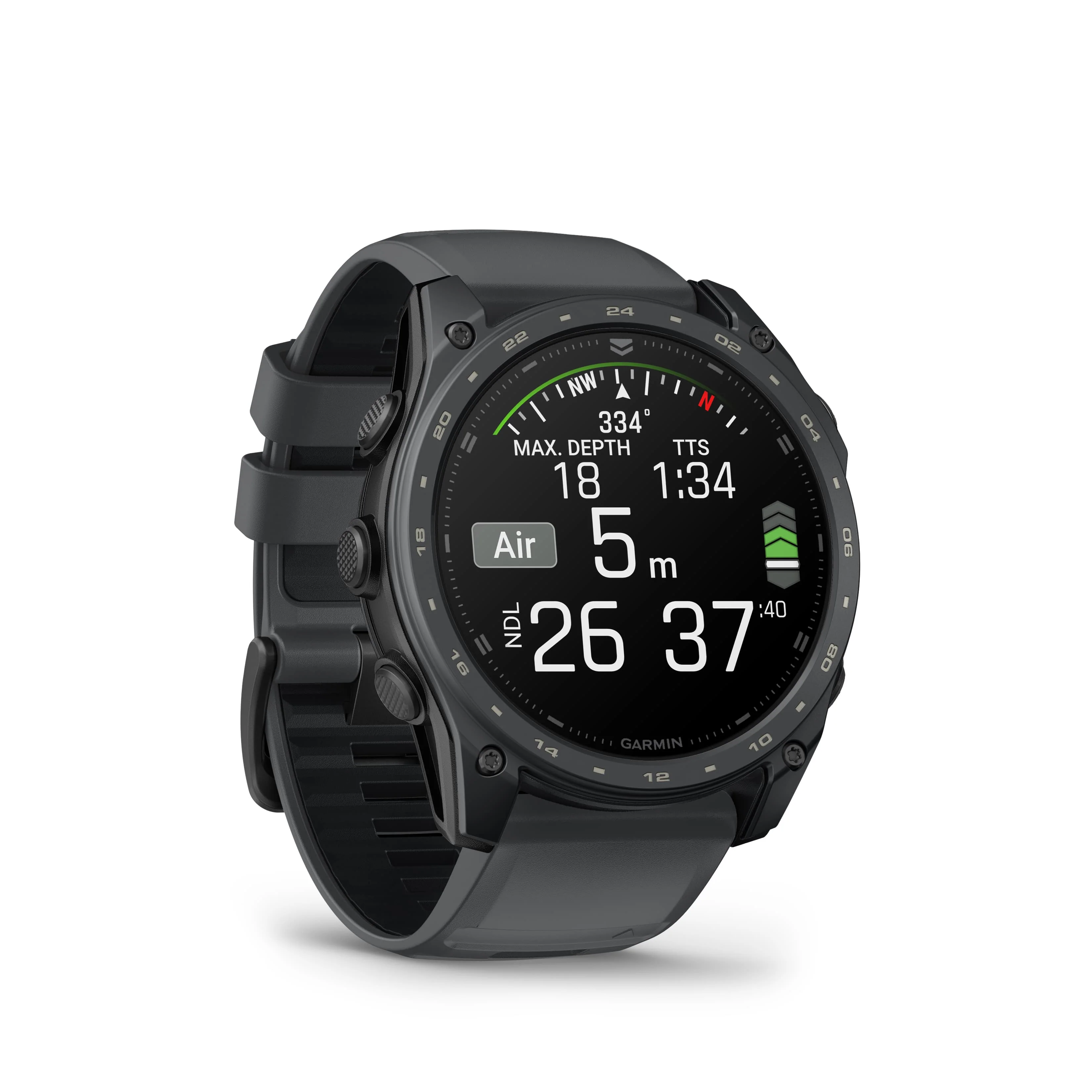 Garmin Tactix® 8 AMOLED Slate Grey Cerakote® Tactical 51mm Smartwatch 010-04553-01 - Image 2