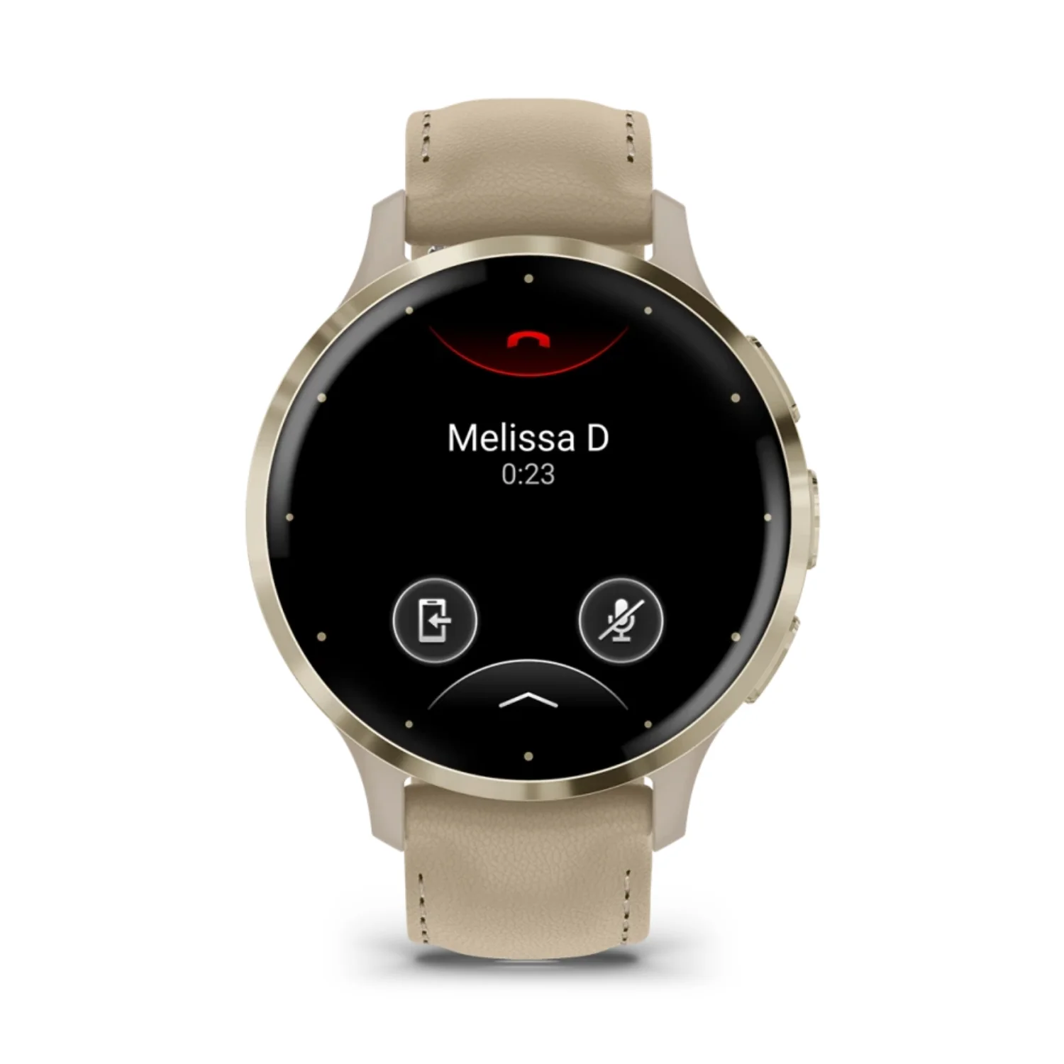 Garmin Venu 3S 41mm Soft Gold Stainless Steel Watch 010-02785-55 - Image 2
