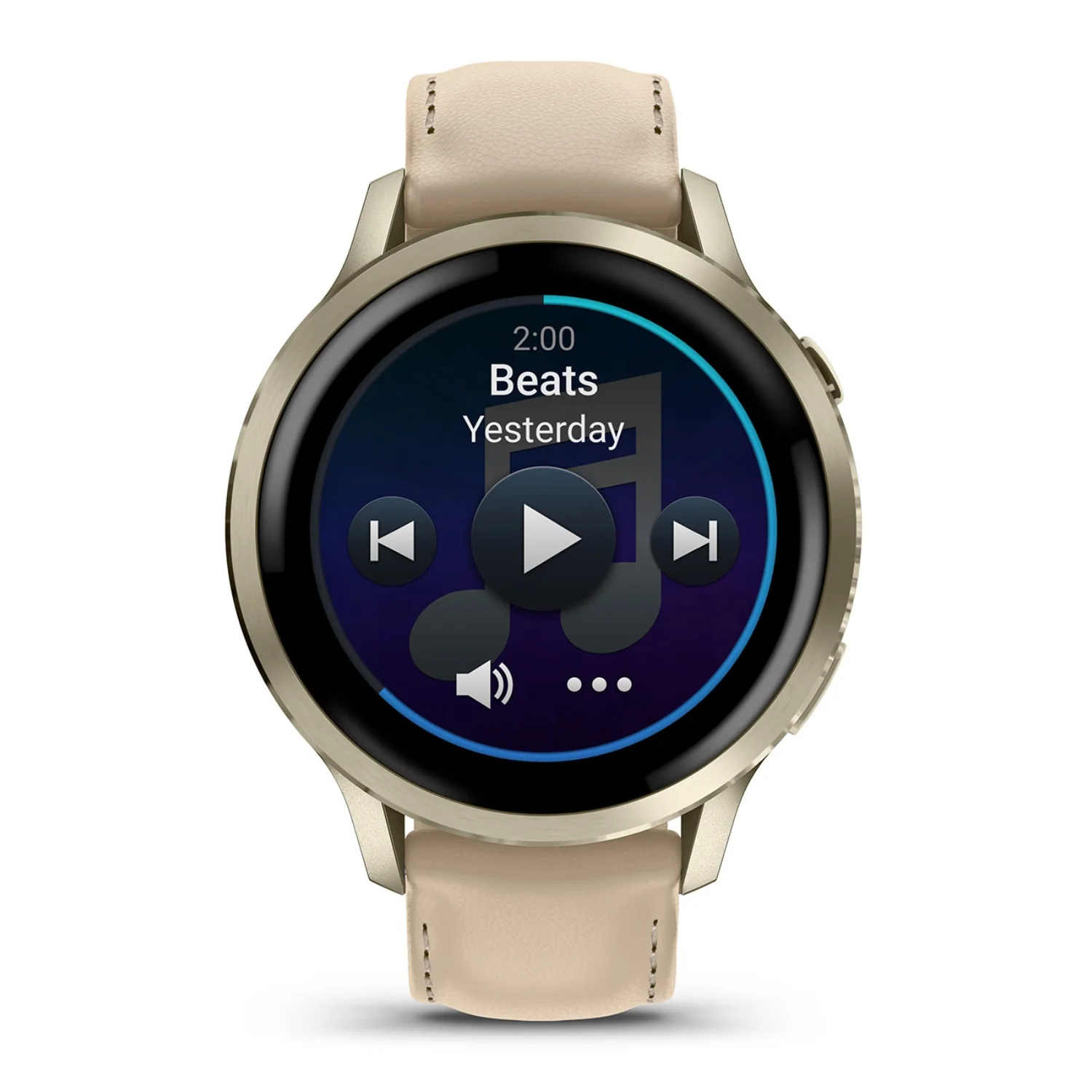 Garmin Venu 4 41mm Lunar Gold Stainless Steel Watch 010-03013-03 - Image 2