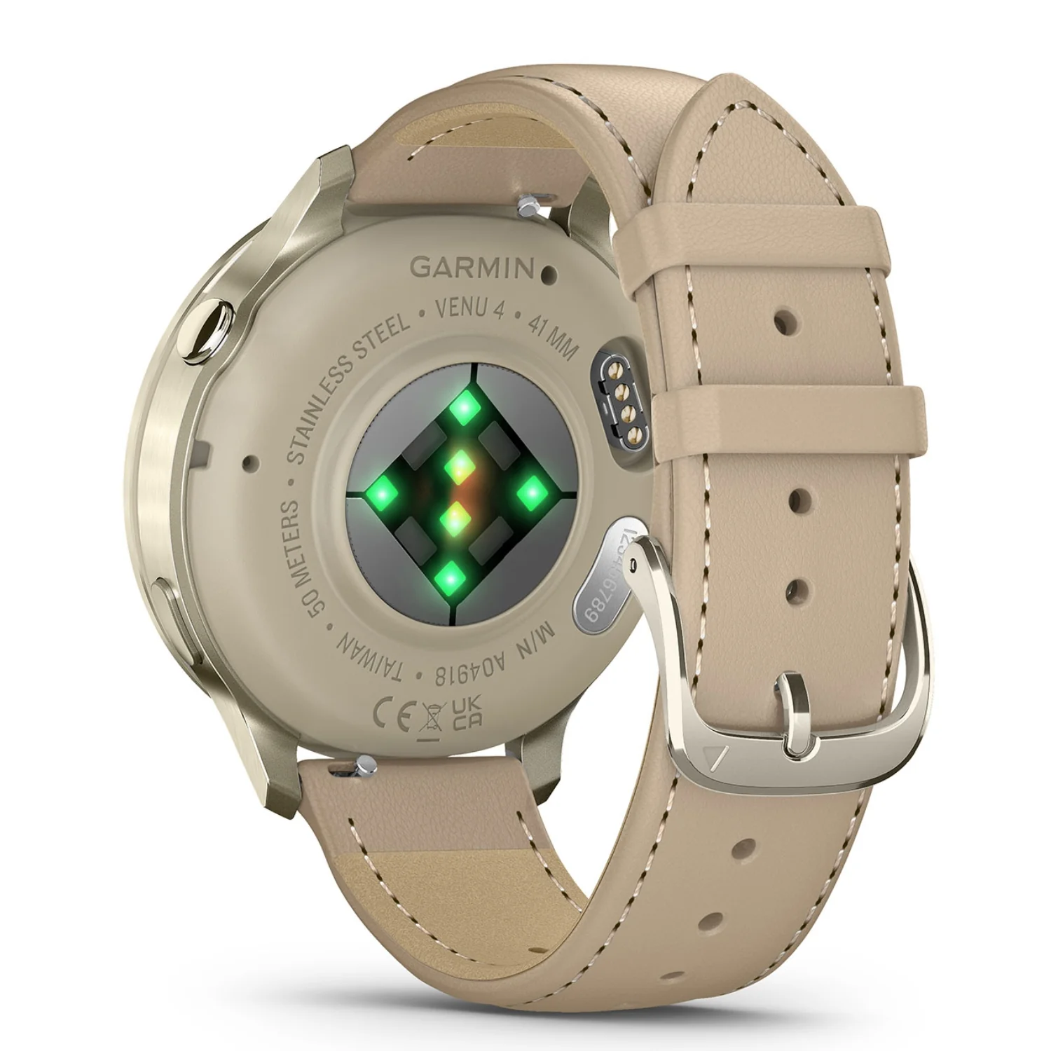 Garmin Venu 4 41mm Lunar Gold Stainless Steel Watch 010-03013-03 - Image 5