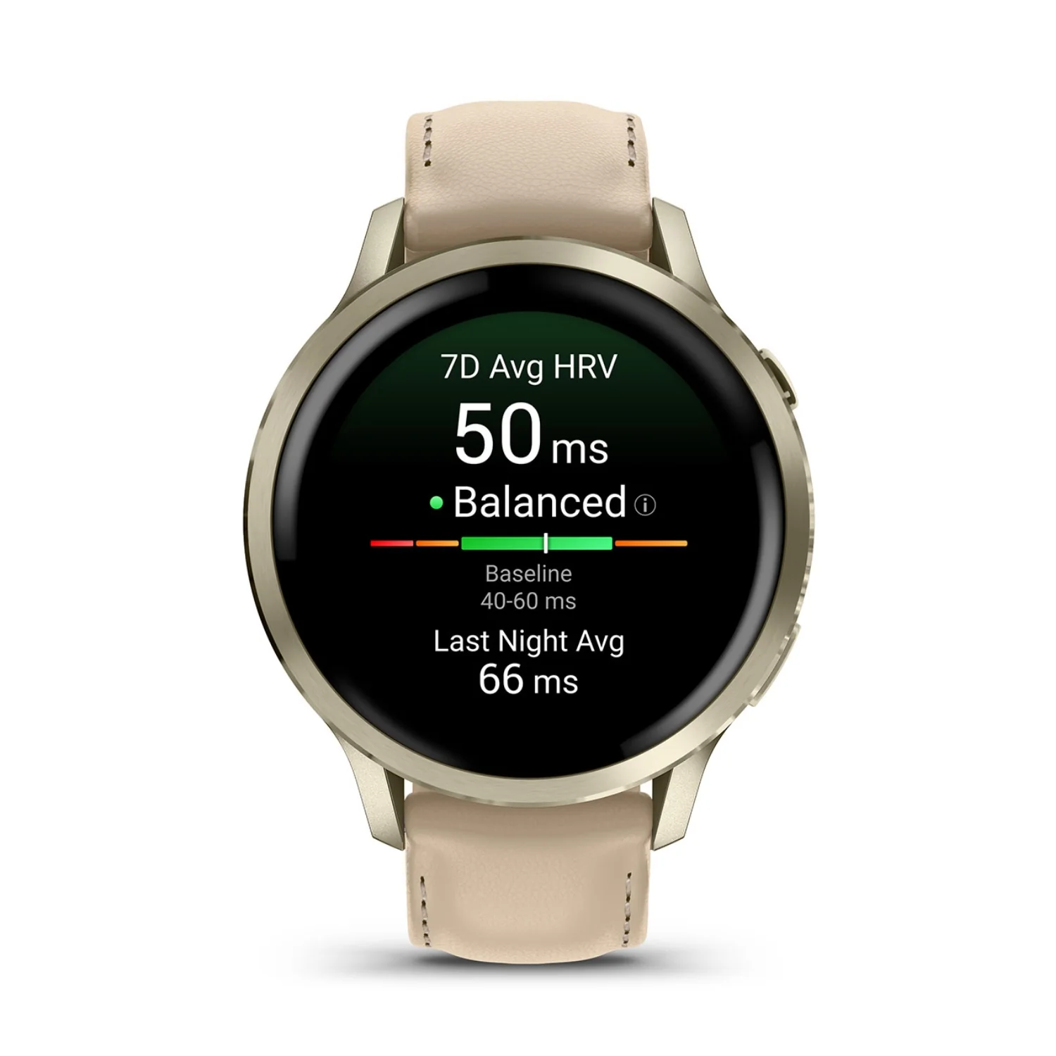 Garmin Venu 4 41mm Lunar Gold Stainless Steel Watch 010-03013-03 - Image 9