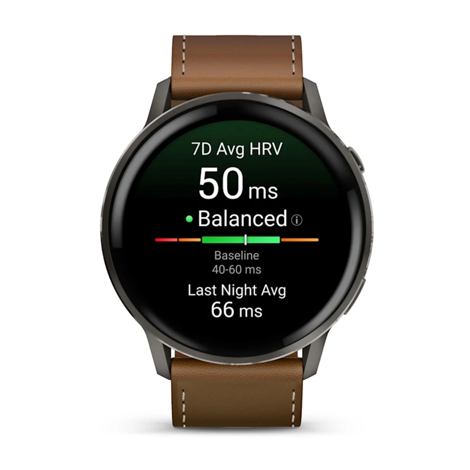 Garmin Venu 4 45mm Slate Stainless Steel Watch 010-03014-03 - Image 2