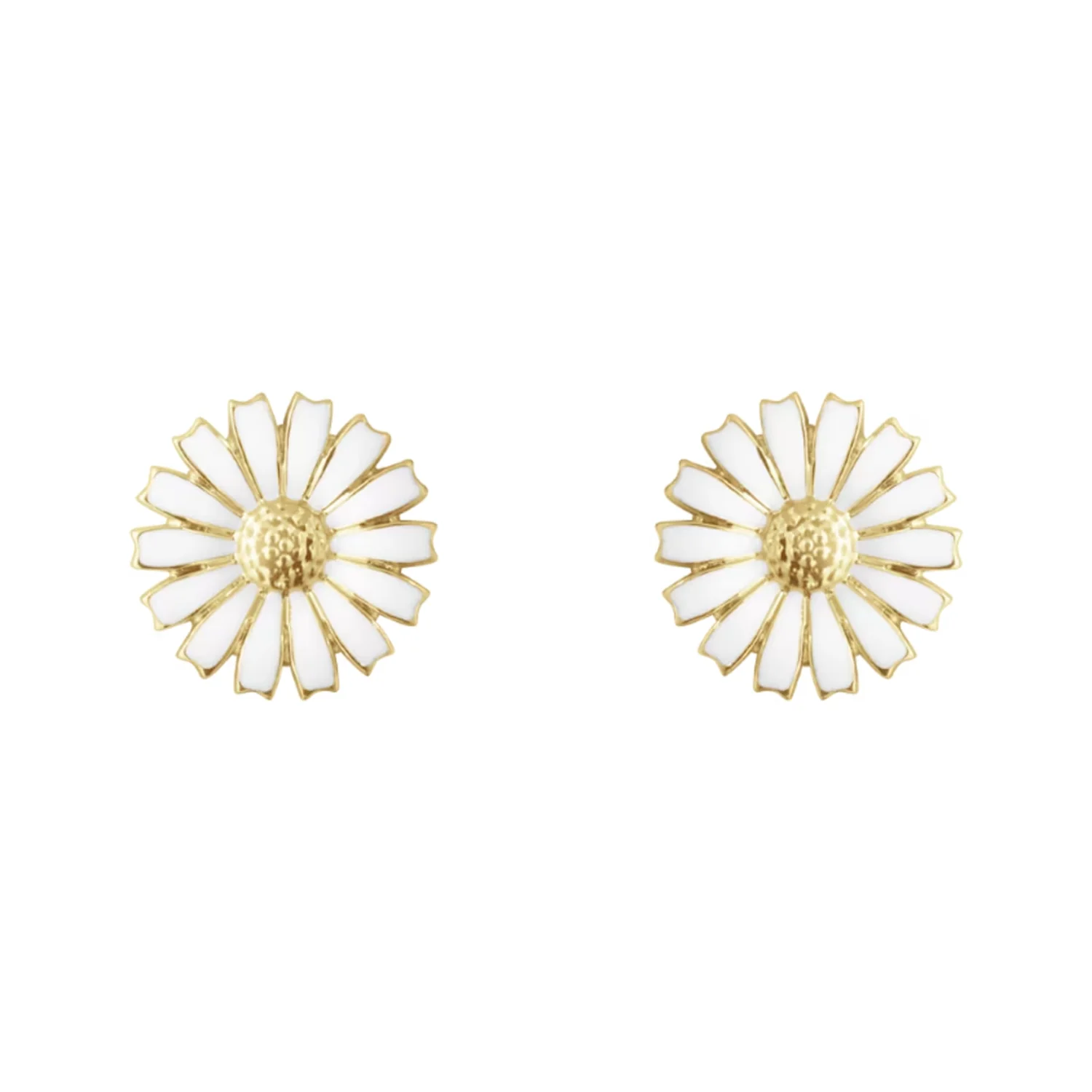 Georg Jensen DAISY 2025 18ct Yellow Gold Plated Sterling Silver Stud Earrings