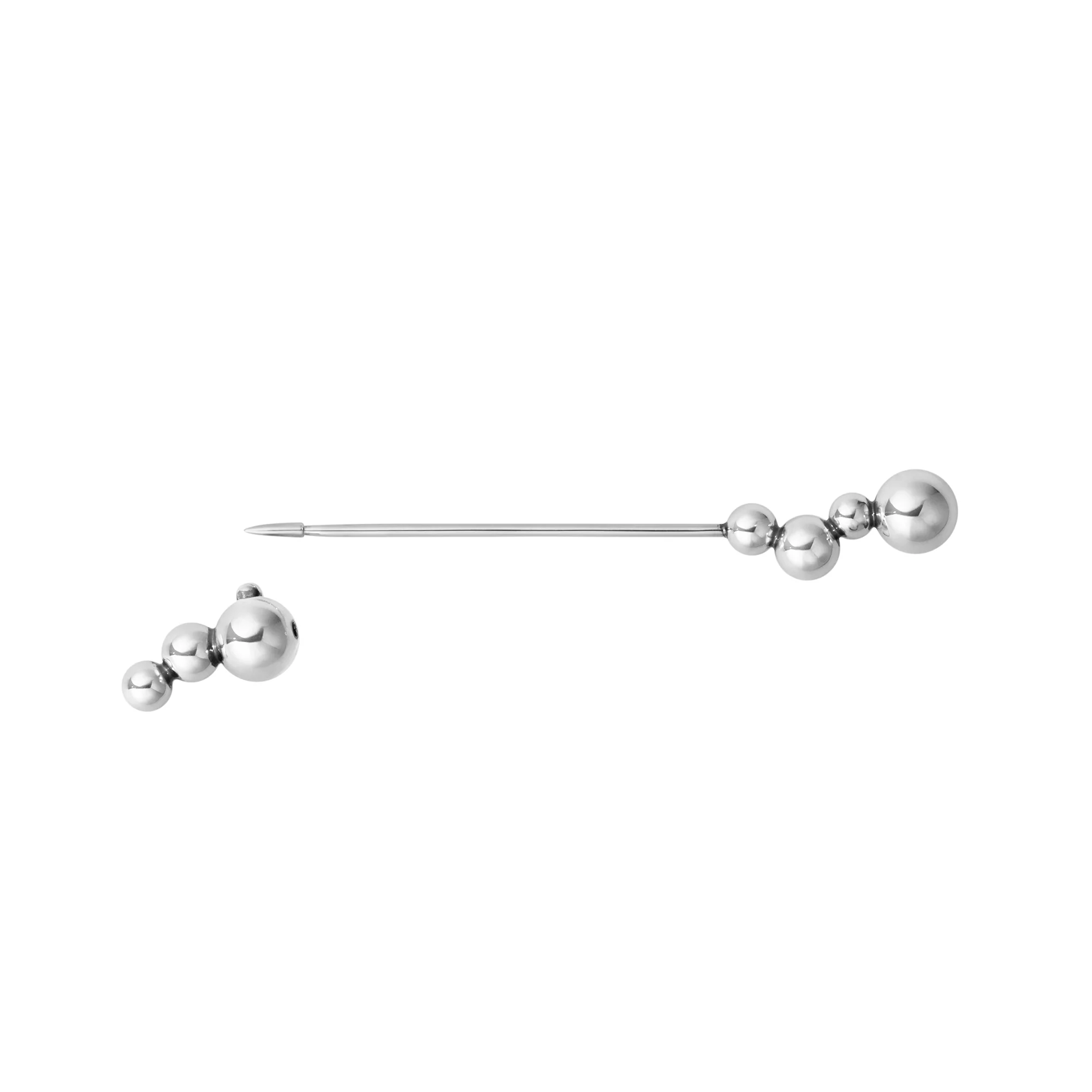 Georg Jensen MOONLIGHT GRAPES Sterling Silver Brooch - Image 2