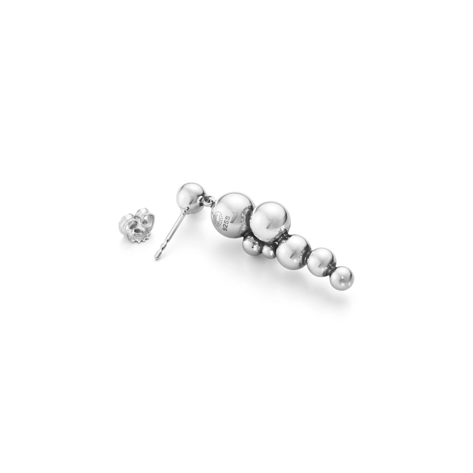 Georg Jensen MOONLIGHT GRAPES Sterling Silver Drop Earrings - Image 4