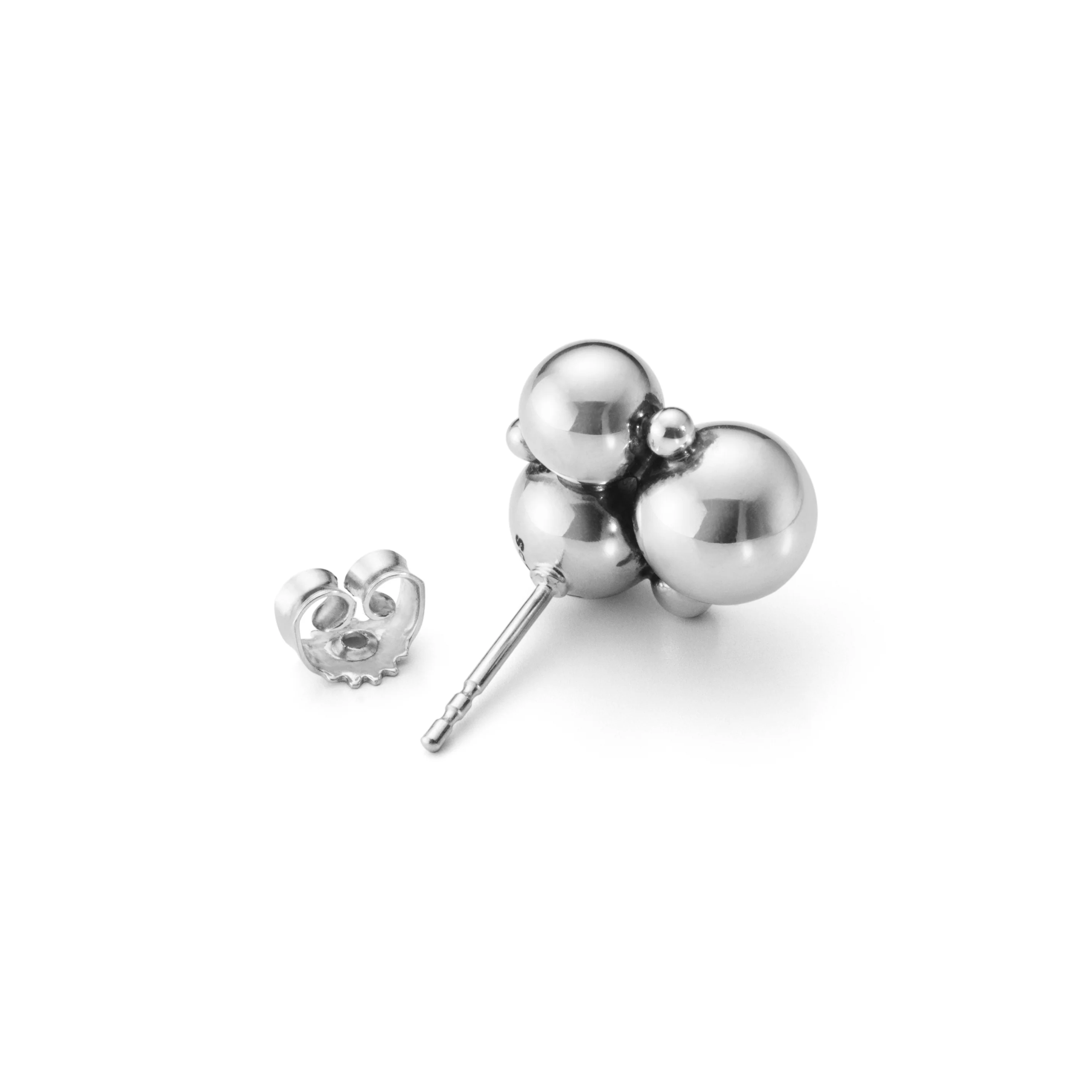 Georg Jensen MOONLIGHT GRAPES Sterling Silver Earrings - Image 2