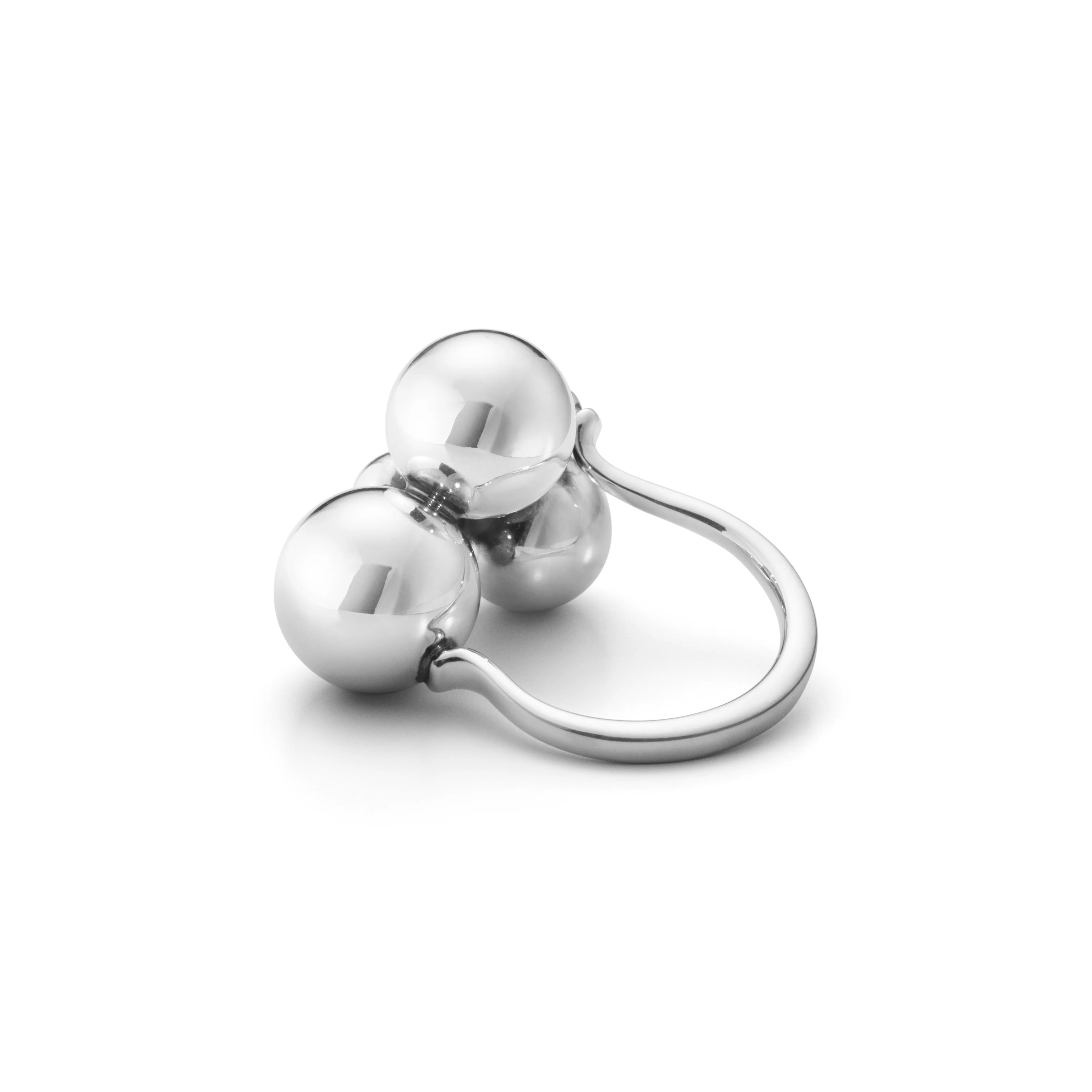 Georg Jensen MOONLIGHT GRAPES Sterling Silver Ring Size 56 (O½) - Image 2