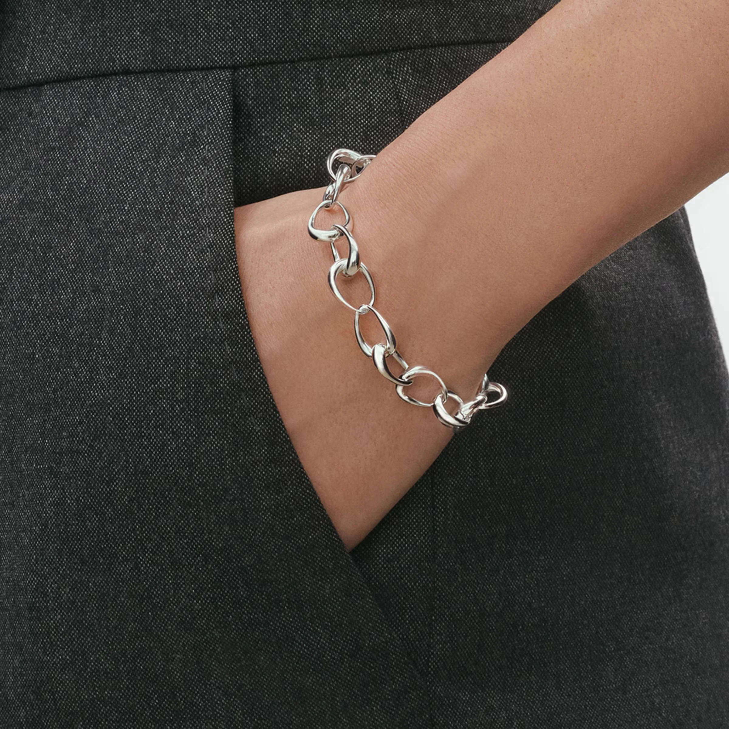 Georg Jensen Offspring Silver Bracelet - Image 2