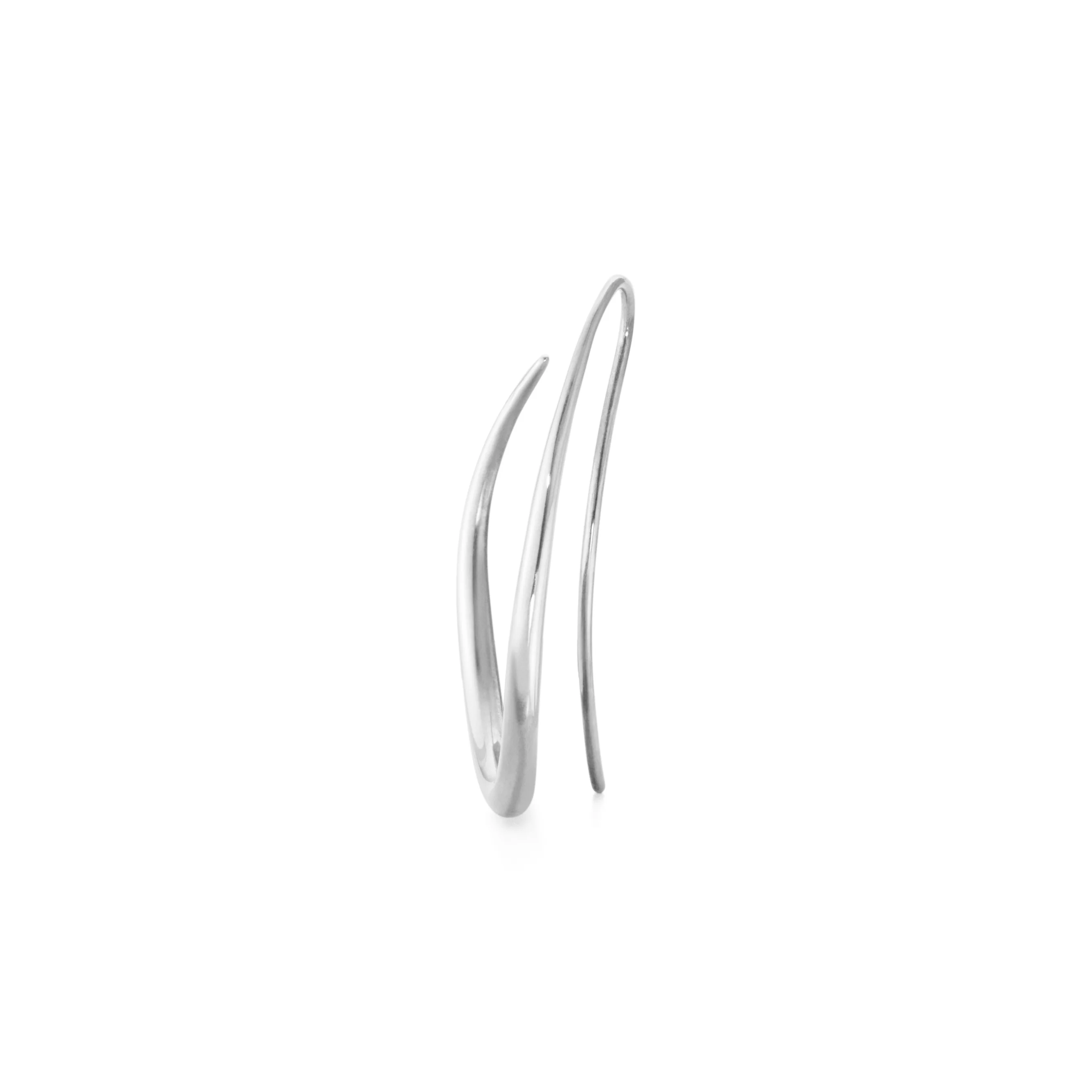 Georg Jensen OFFSPRING Sterling Silver Double Earhoops - Image 3