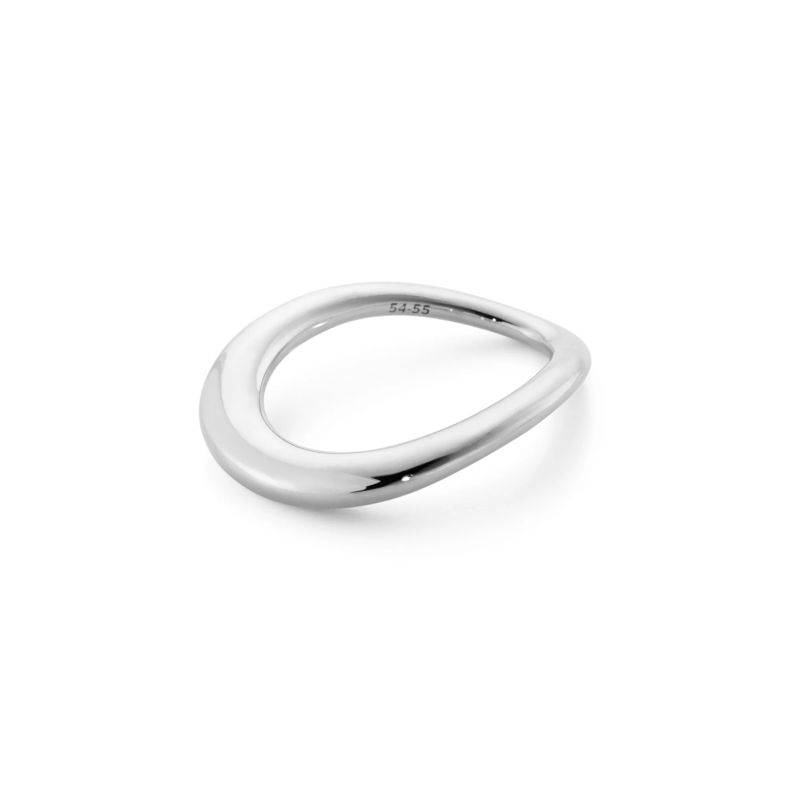 Georg Jensen OFFSPRING Sterling Silver Ring Size 56-57 (P) - Image 2