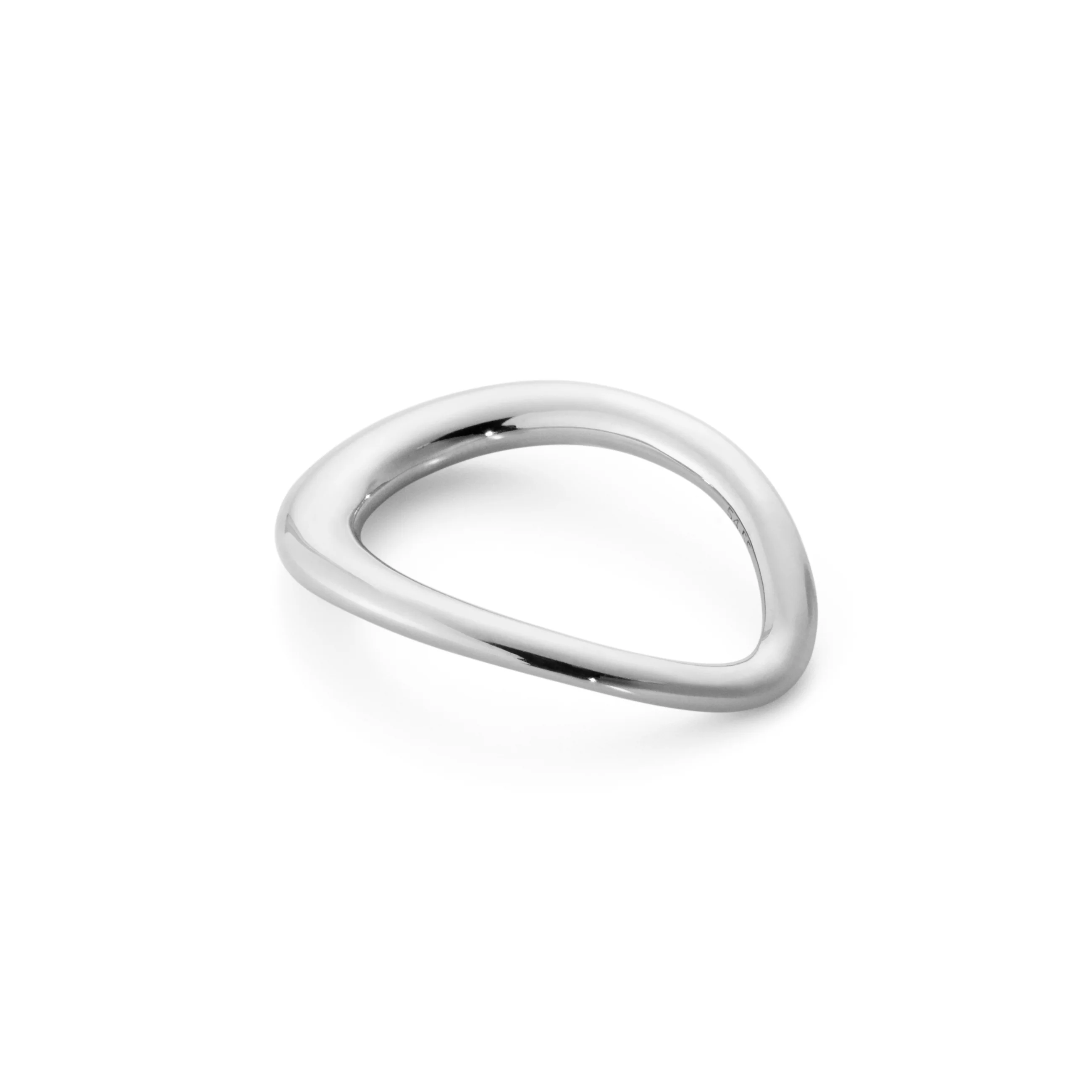 Georg Jensen OFFSPRING Sterling Silver Ring Size 56-57 (P) - Image 3