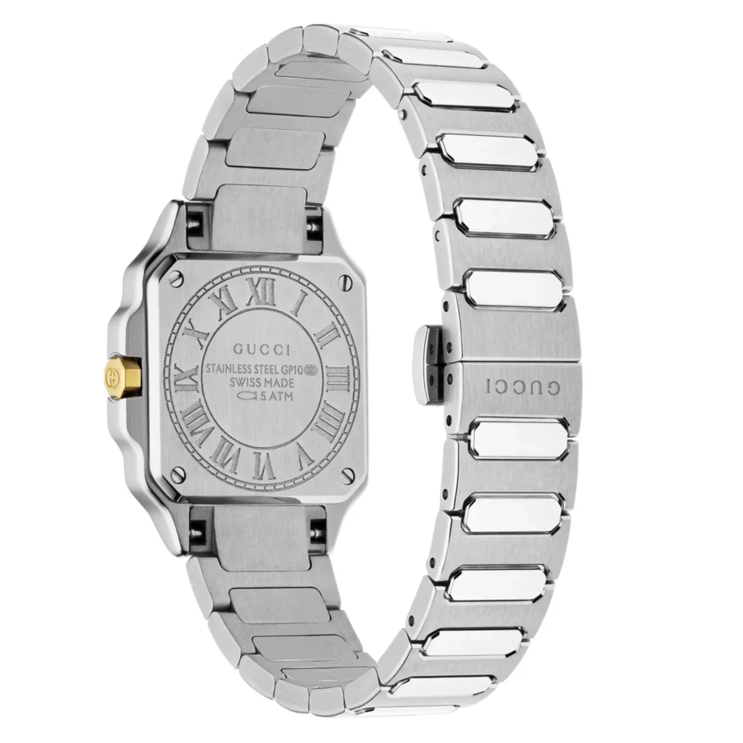 Gucci G-Flat 24mm Diamond Quartz Watch YA166503 - Image 5