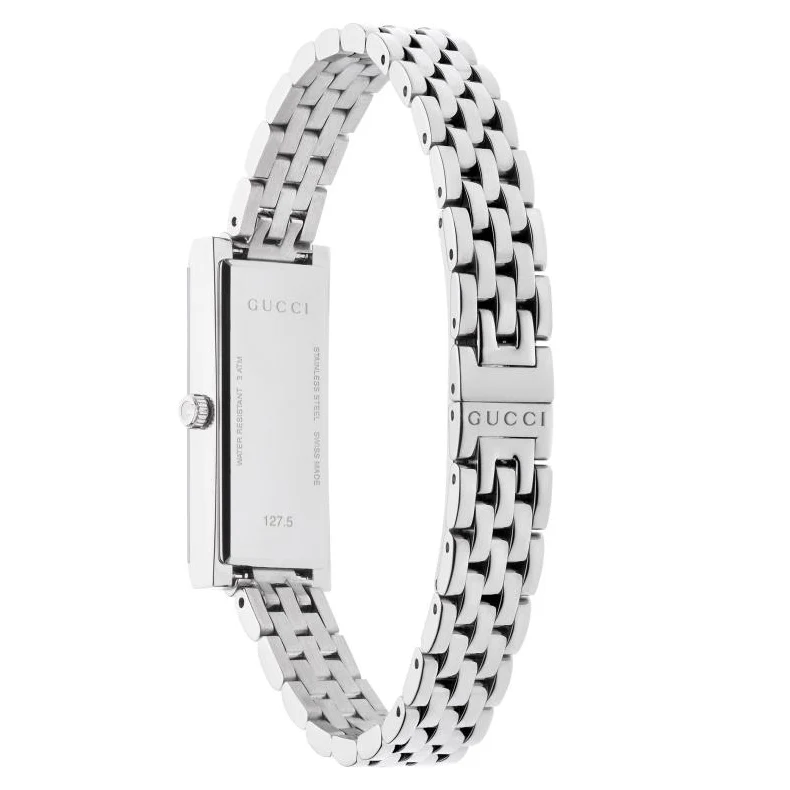 Gucci G-Frame Iconic 14 x 34mm  Diamond Set Quartz Watch YA127504 - Image 3