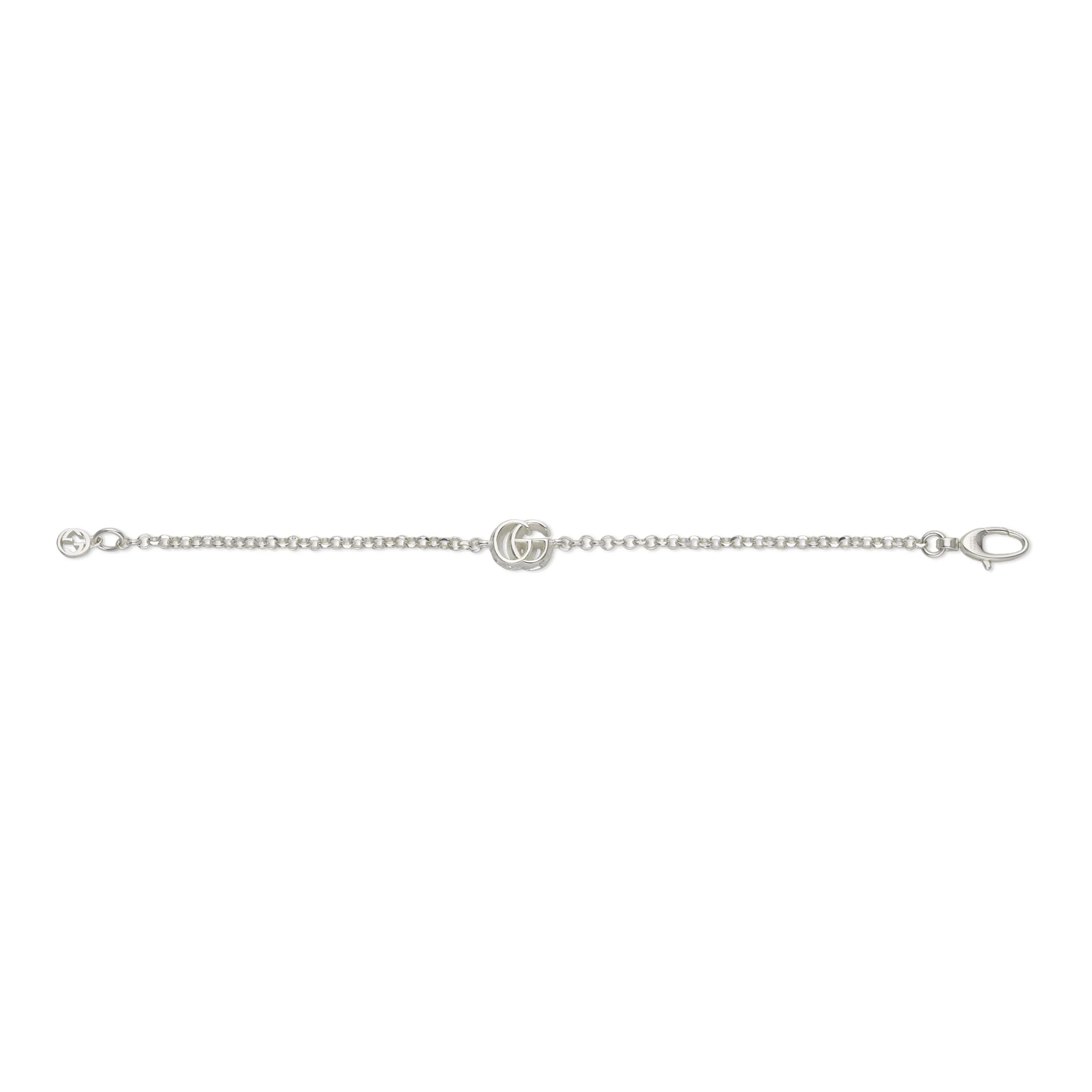 Gucci GG Marmont Silver Bracelet 17cm - Image 2
