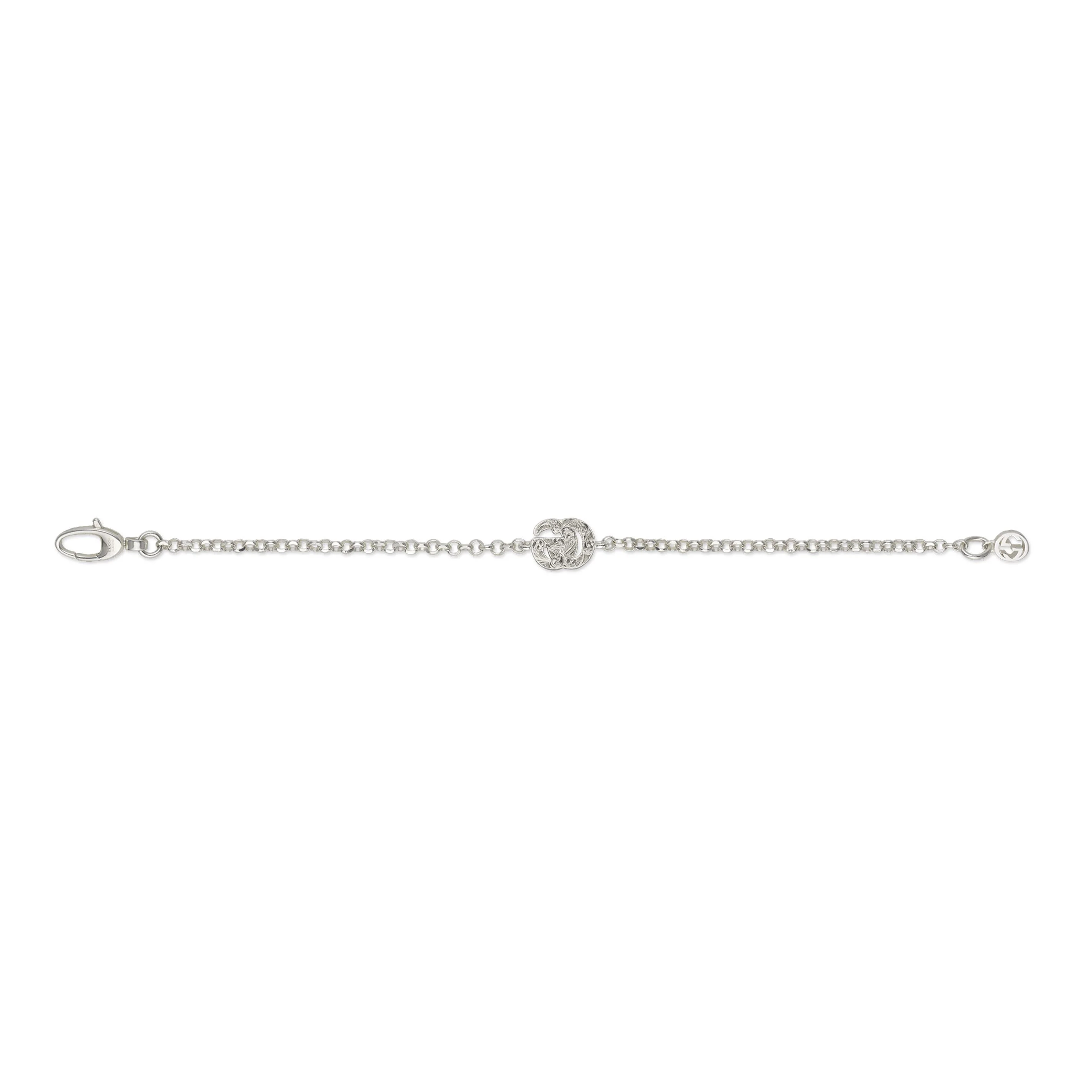 Gucci GG Marmont Silver Bracelet 17cm - Image 3