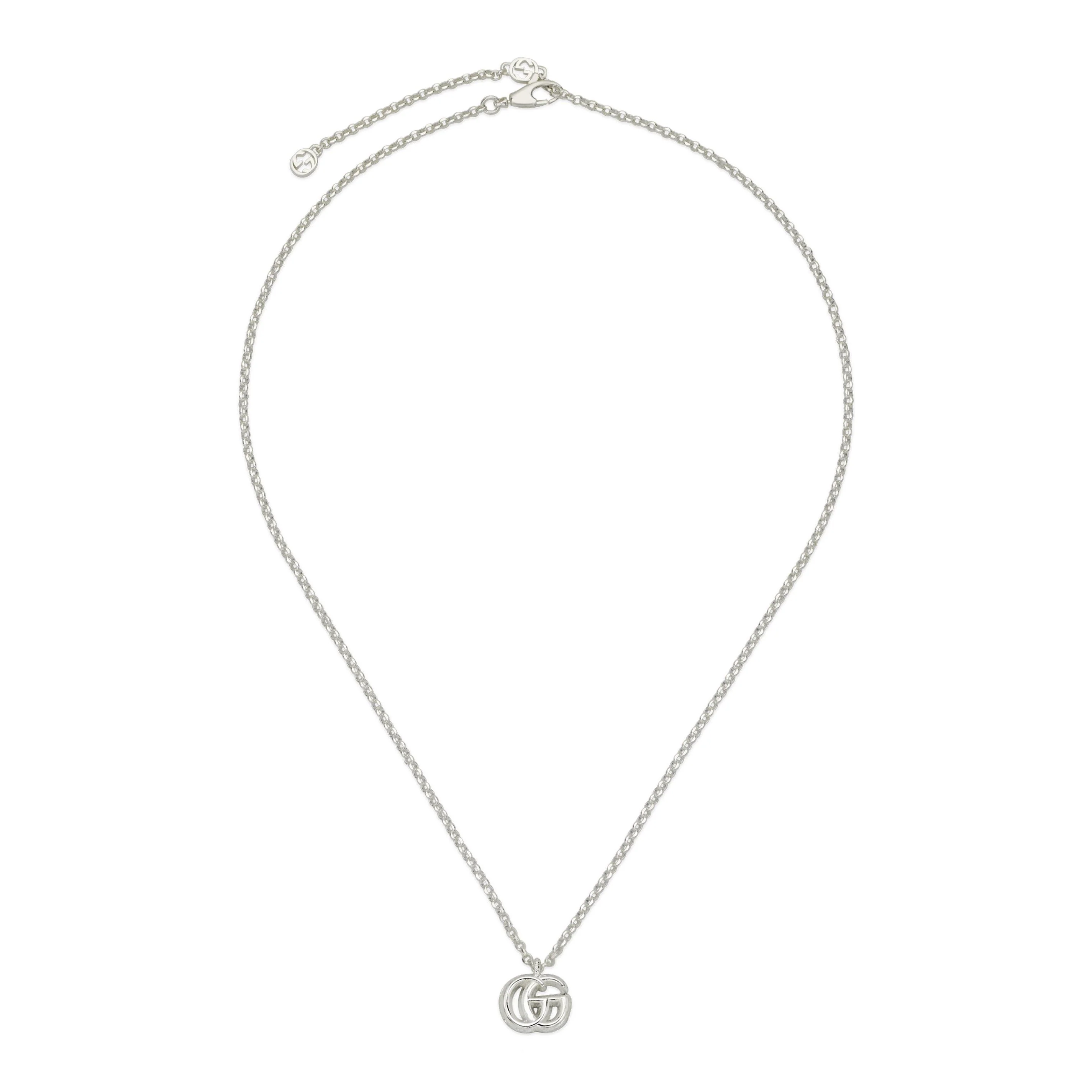 Gucci GG Marmont Silver Necklace 38-42mm