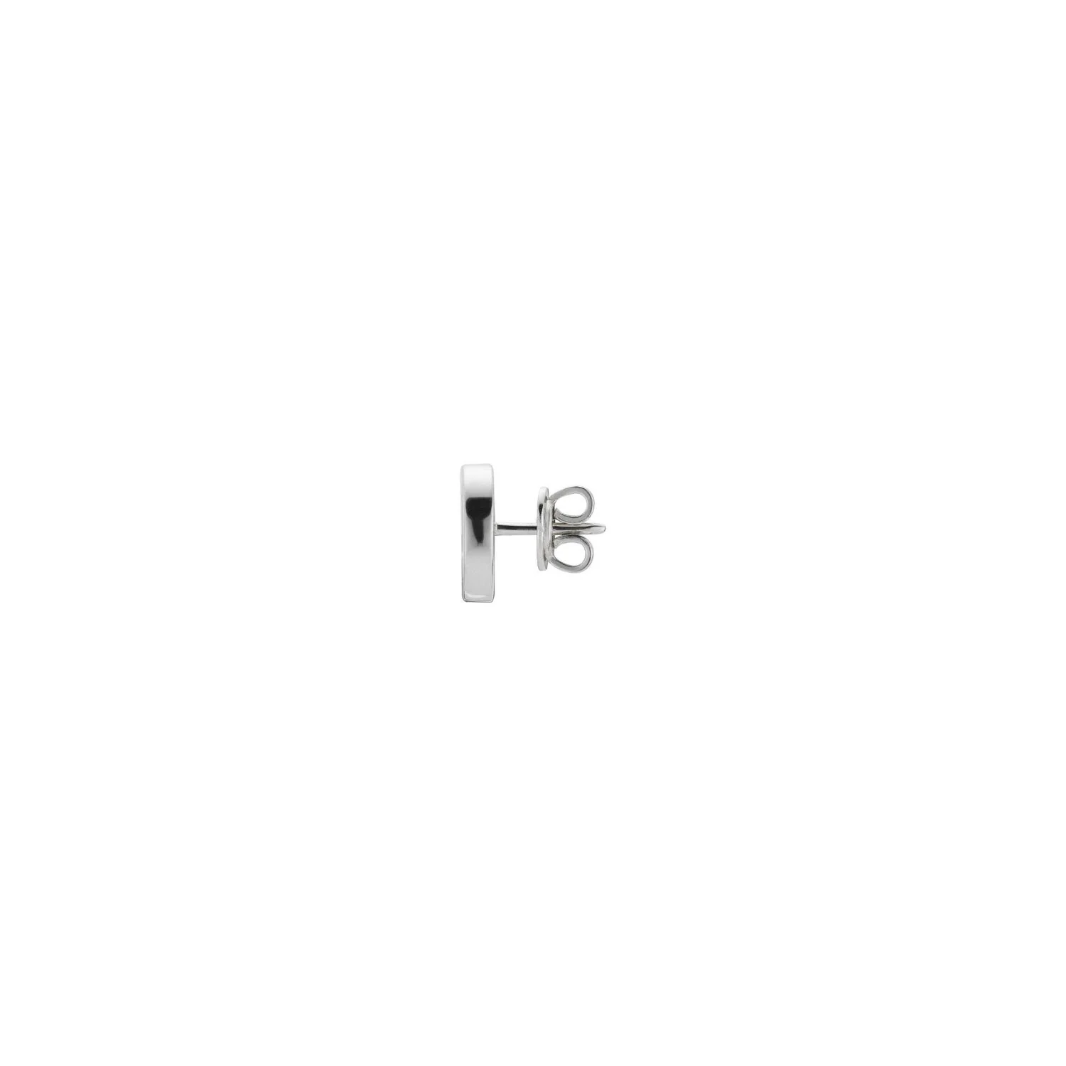 Gucci Interlocking G Silver Stud Earrings - Image 4
