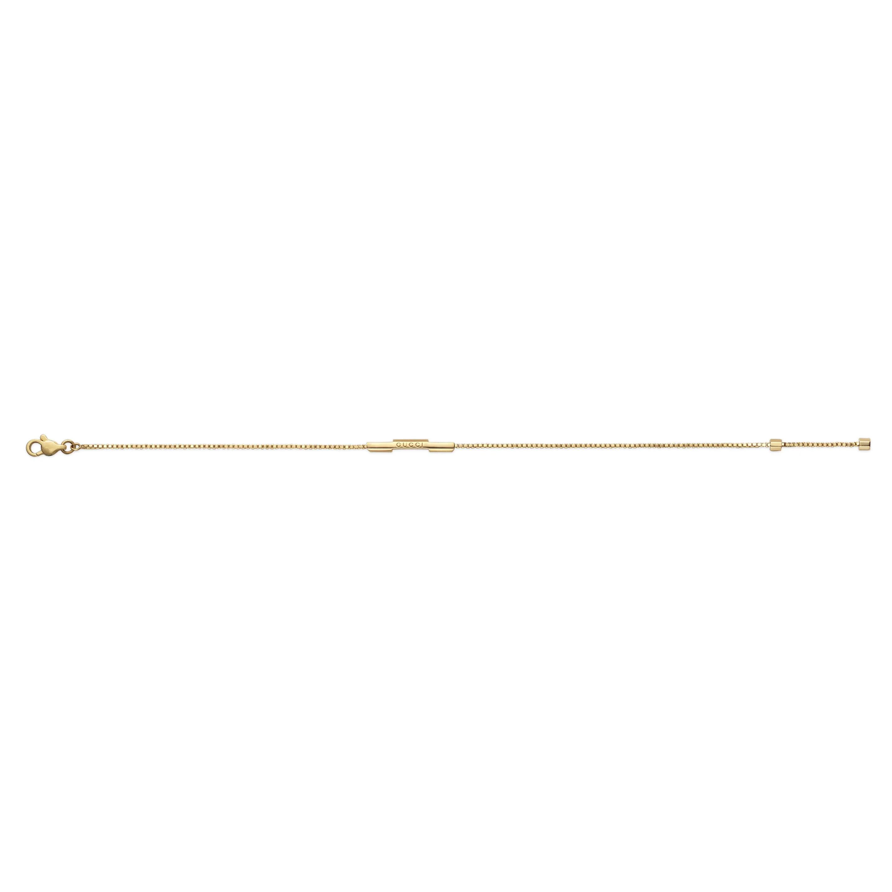 Gucci Link To Love 18ct Yellow Gold Bracelet - Image 2