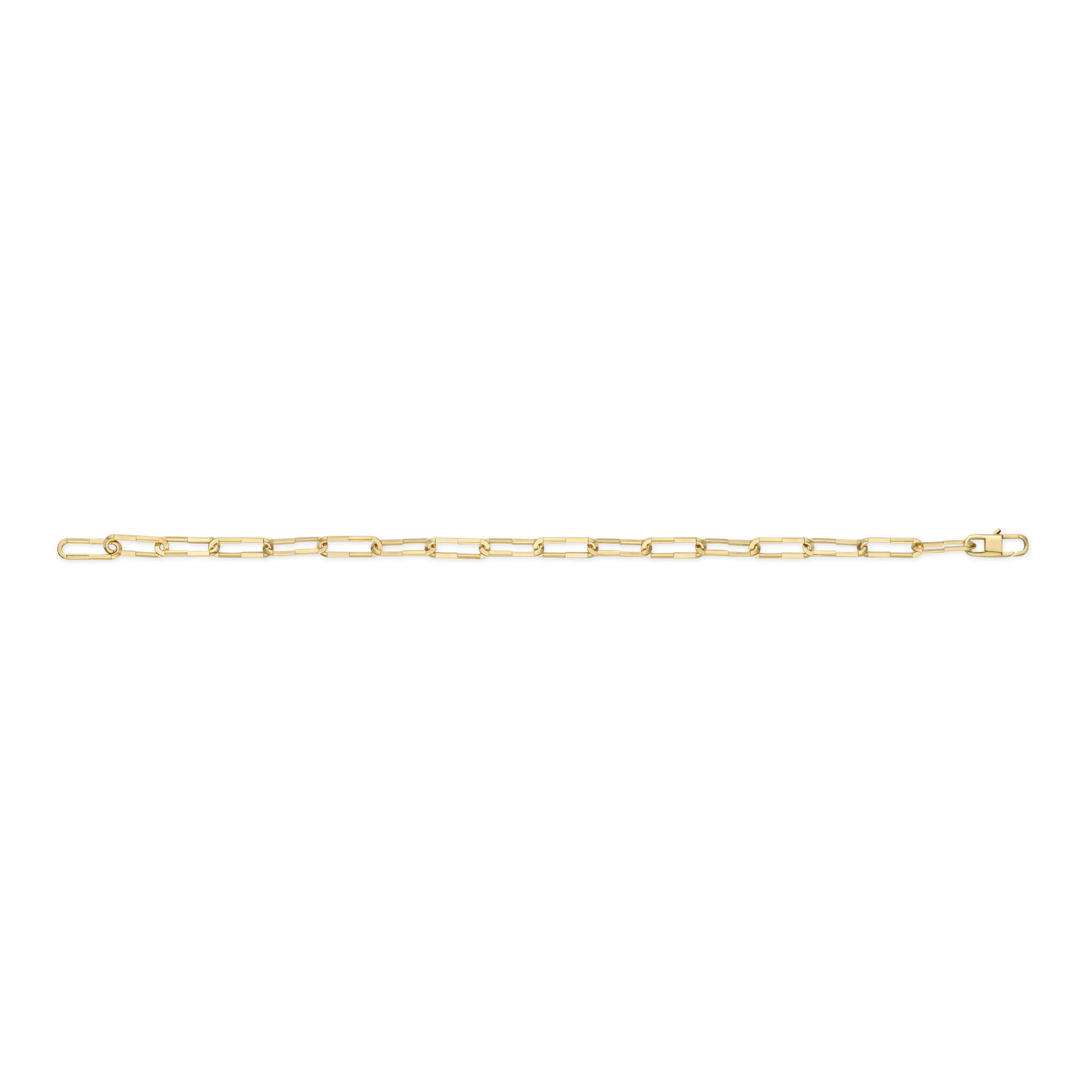 Gucci Link to Love 18ct Yellow Gold Bracelet XS - Image 2