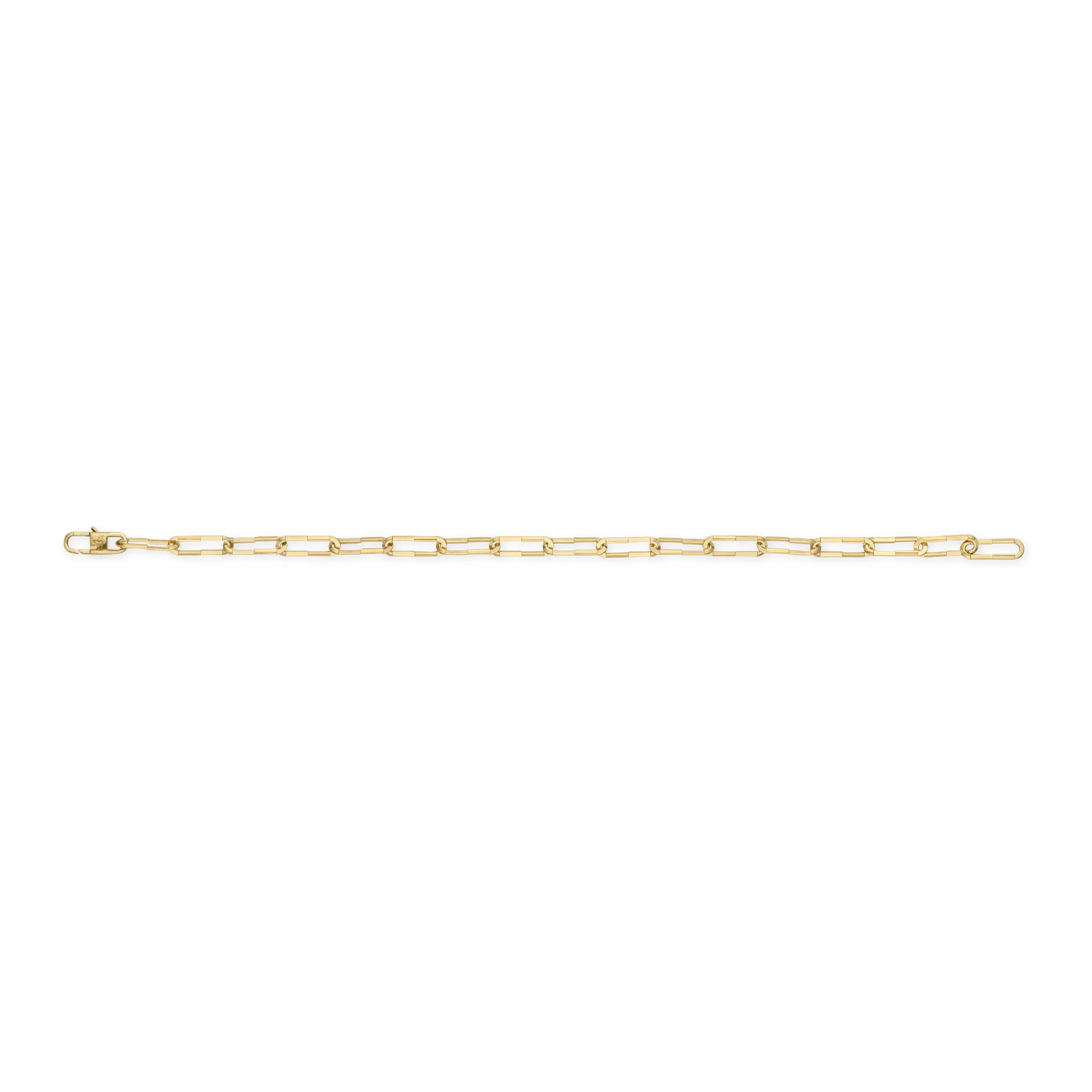 Gucci Link to Love 18ct Yellow Gold Bracelet XS - Image 3
