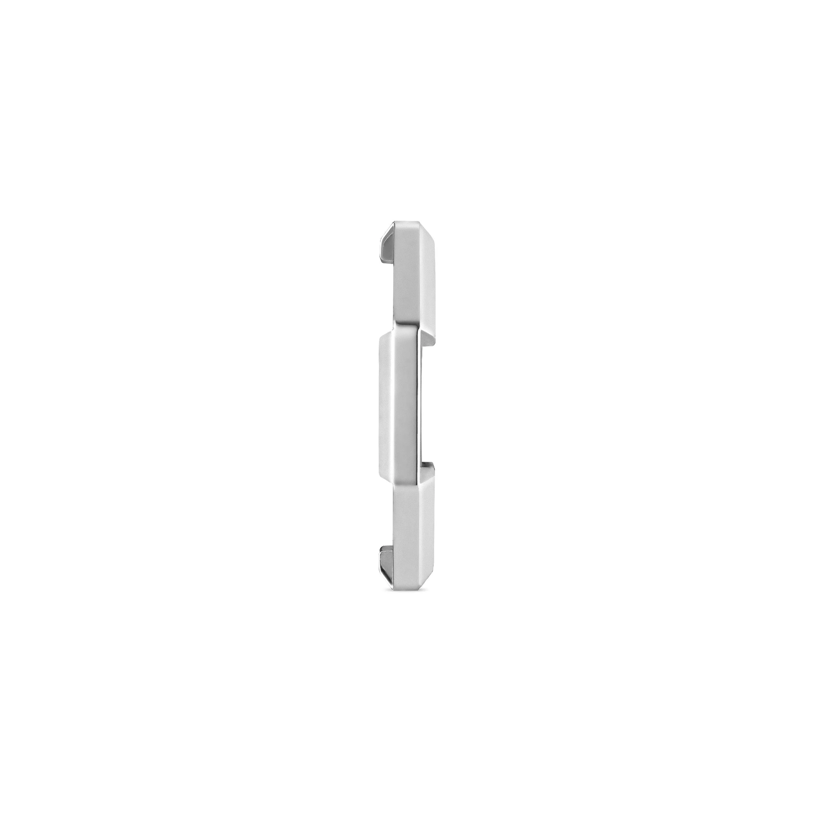 Gucci Link to Love Mirrored 18ct White Gold Ring - Size Q-R - Image 3