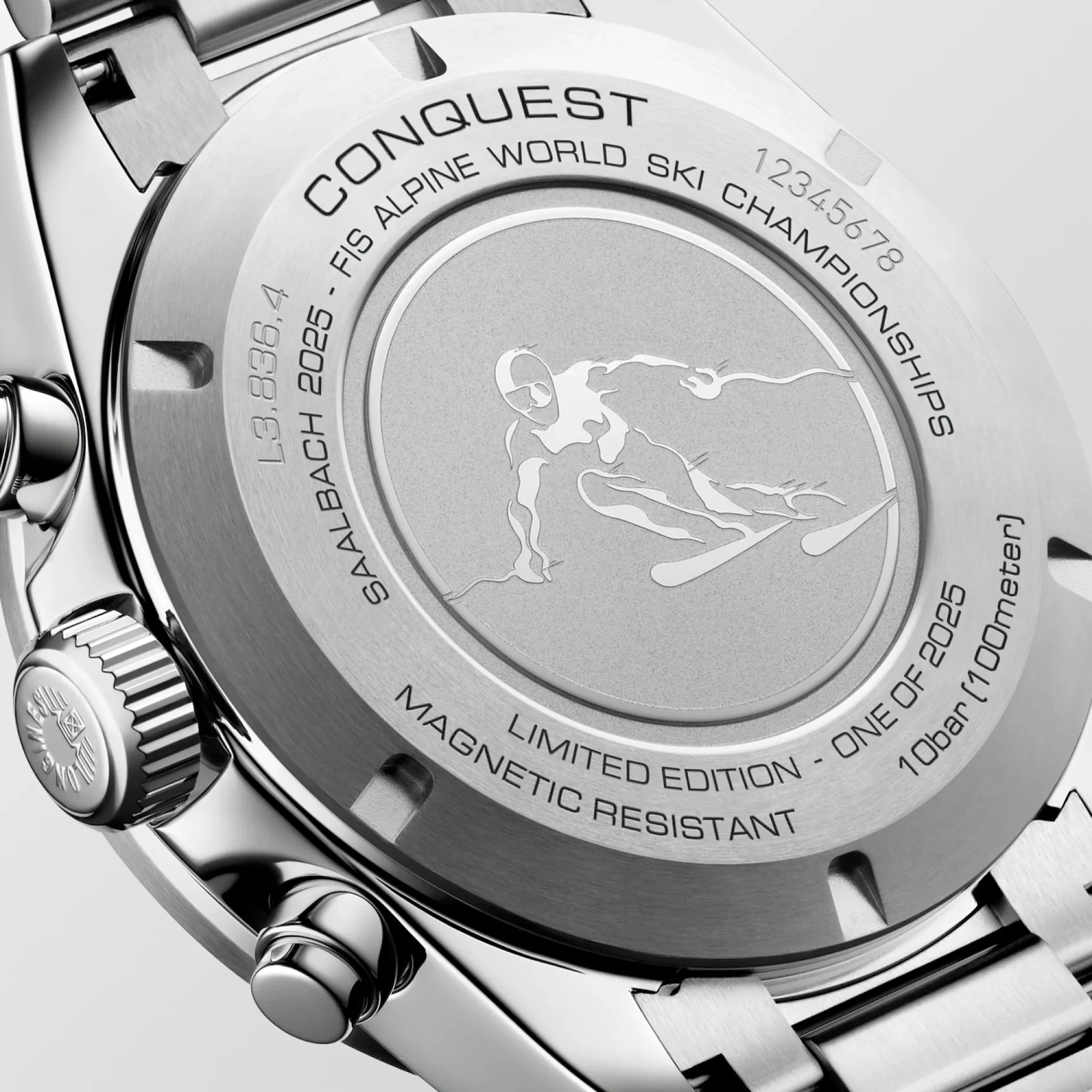 Longines CONQUEST CHRONO Ski Edition 42mm Automatic Watch L38364529 - Image 3