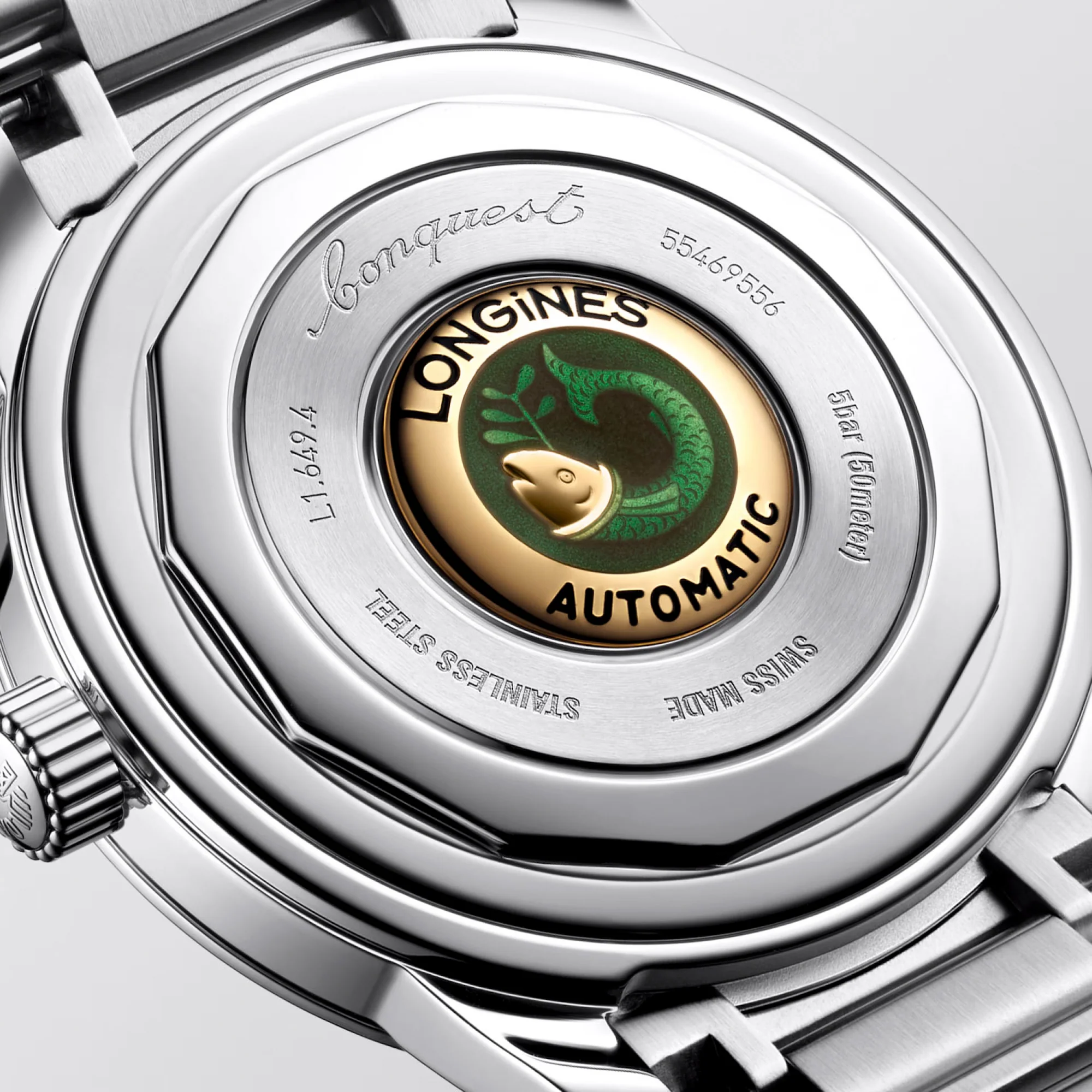Longines CONQUEST HERITAGE 38mm Automatic Watch L16494026 - Image 3