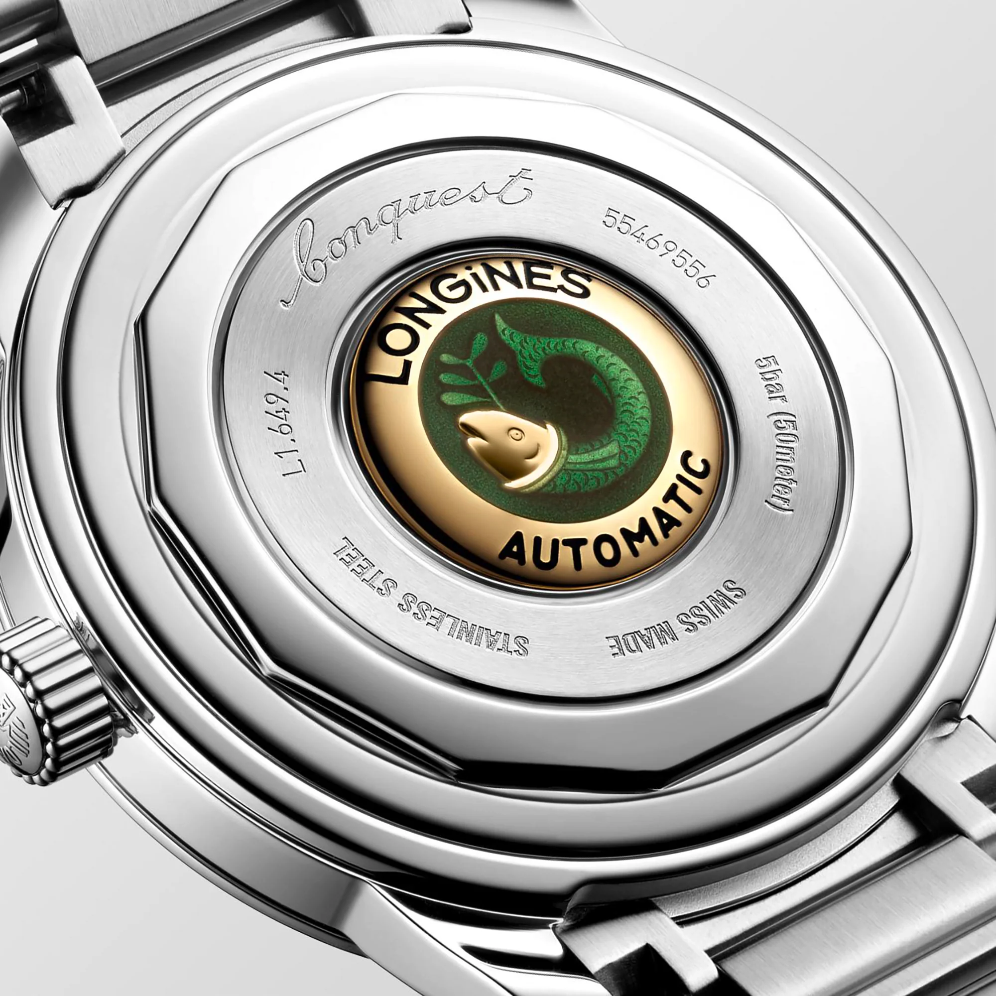 Longines CONQUEST HERITAGE 38mm Automatic Watch L16494926 - Image 4