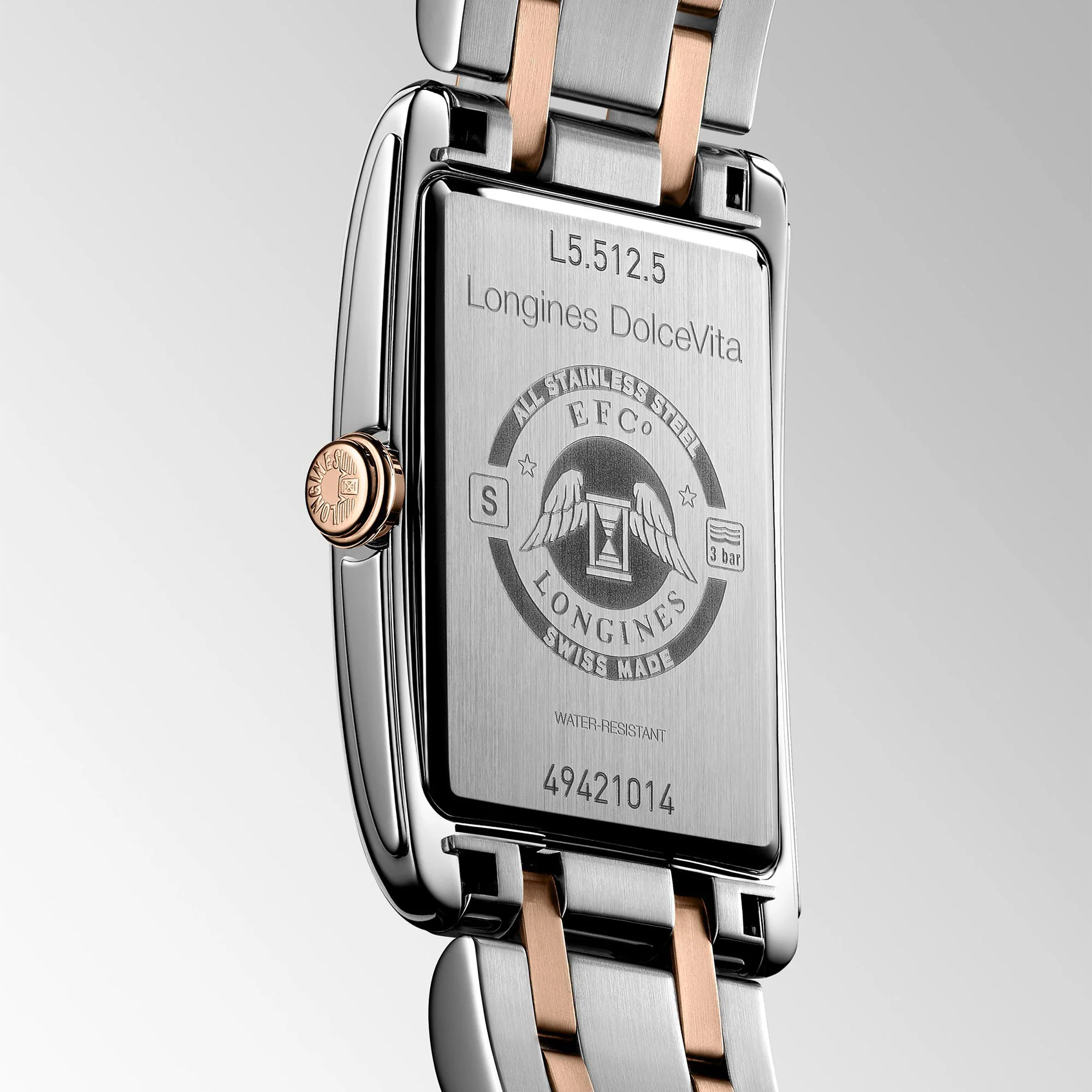 Longines DOLCEVITA 23.3mm x 37mm Quartz Watch L55125757 - Image 3