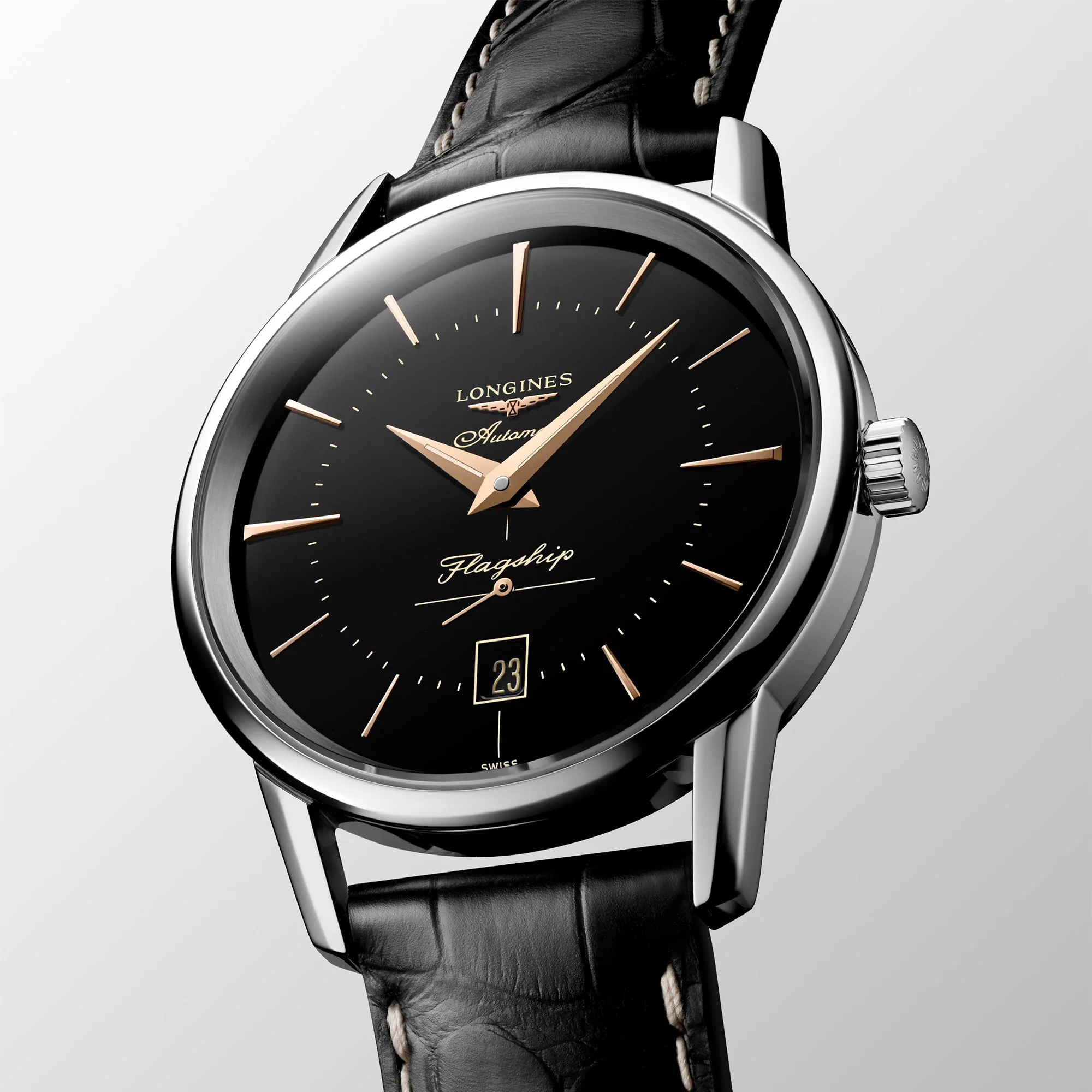 Longines FLAGSHIP HERITAGE 38.5mm Automatic Watch L47954580 - Image 2