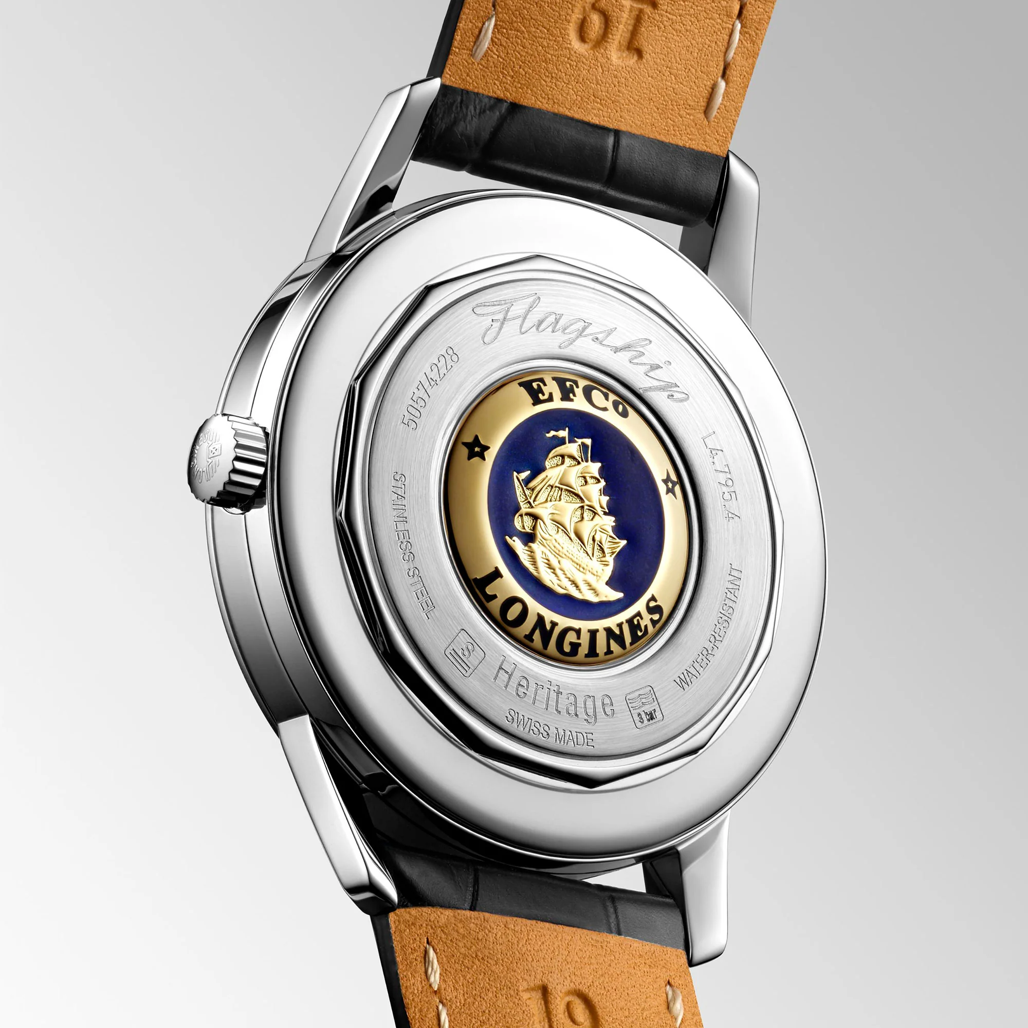 Longines FLAGSHIP HERITAGE 38.5mm Automatic Watch L47954580 - Image 3