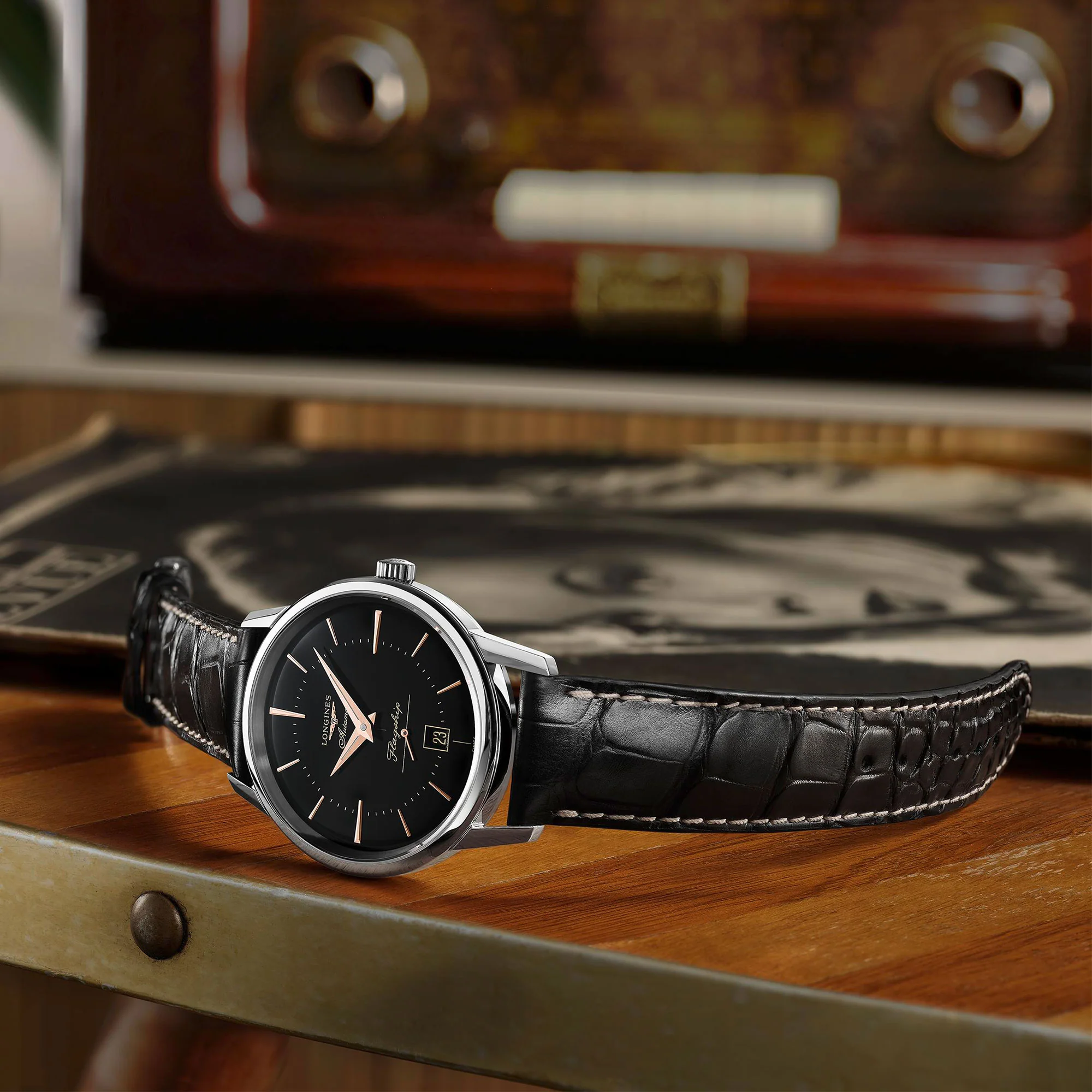 Longines FLAGSHIP HERITAGE 38.5mm Automatic Watch L47954580 - Image 5