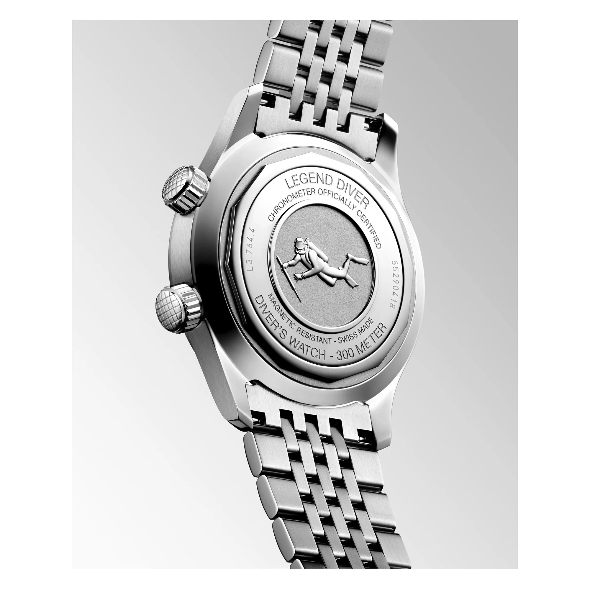 Longines HERITAGE LEGEND DIVER Automatic 39mm Watch L37644906 - Image 3