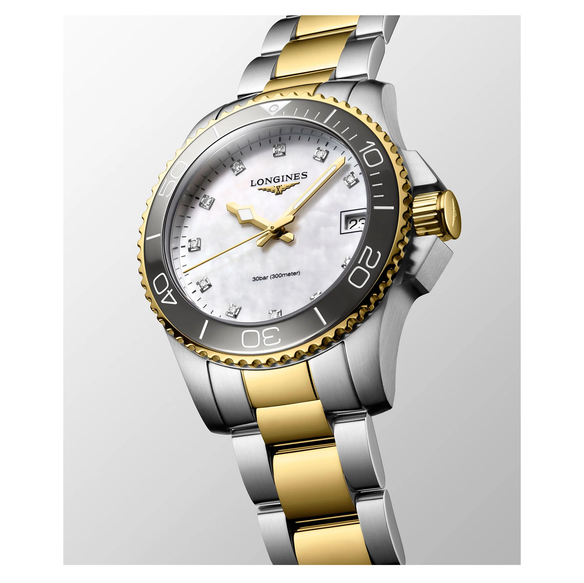 Longines HYDROCONQUEST 32mm Quartz Watch L33703876 - Image 2
