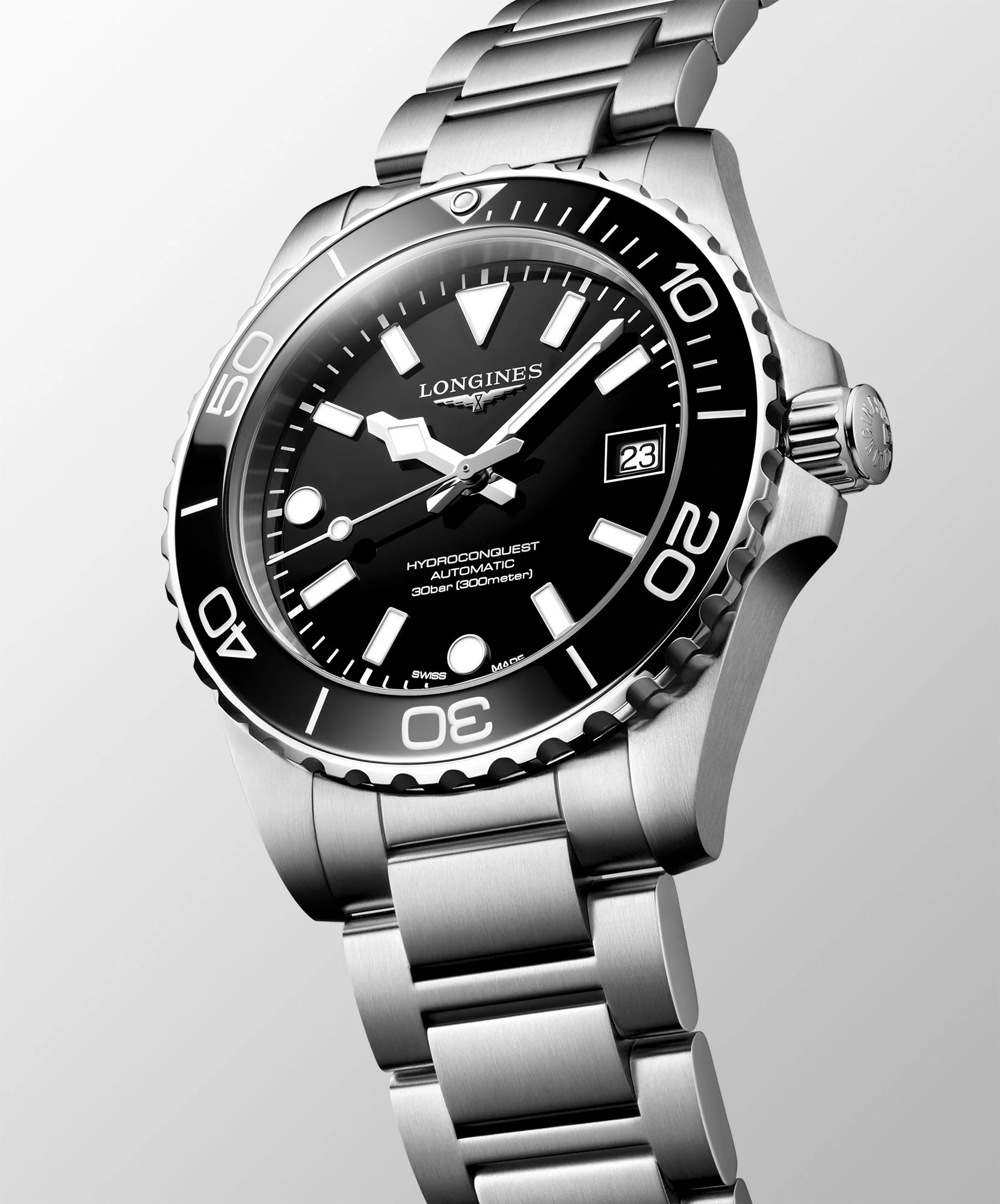 Longines HYDROCONQUEST 39mm Automatic Watch L37794566 - Image 2