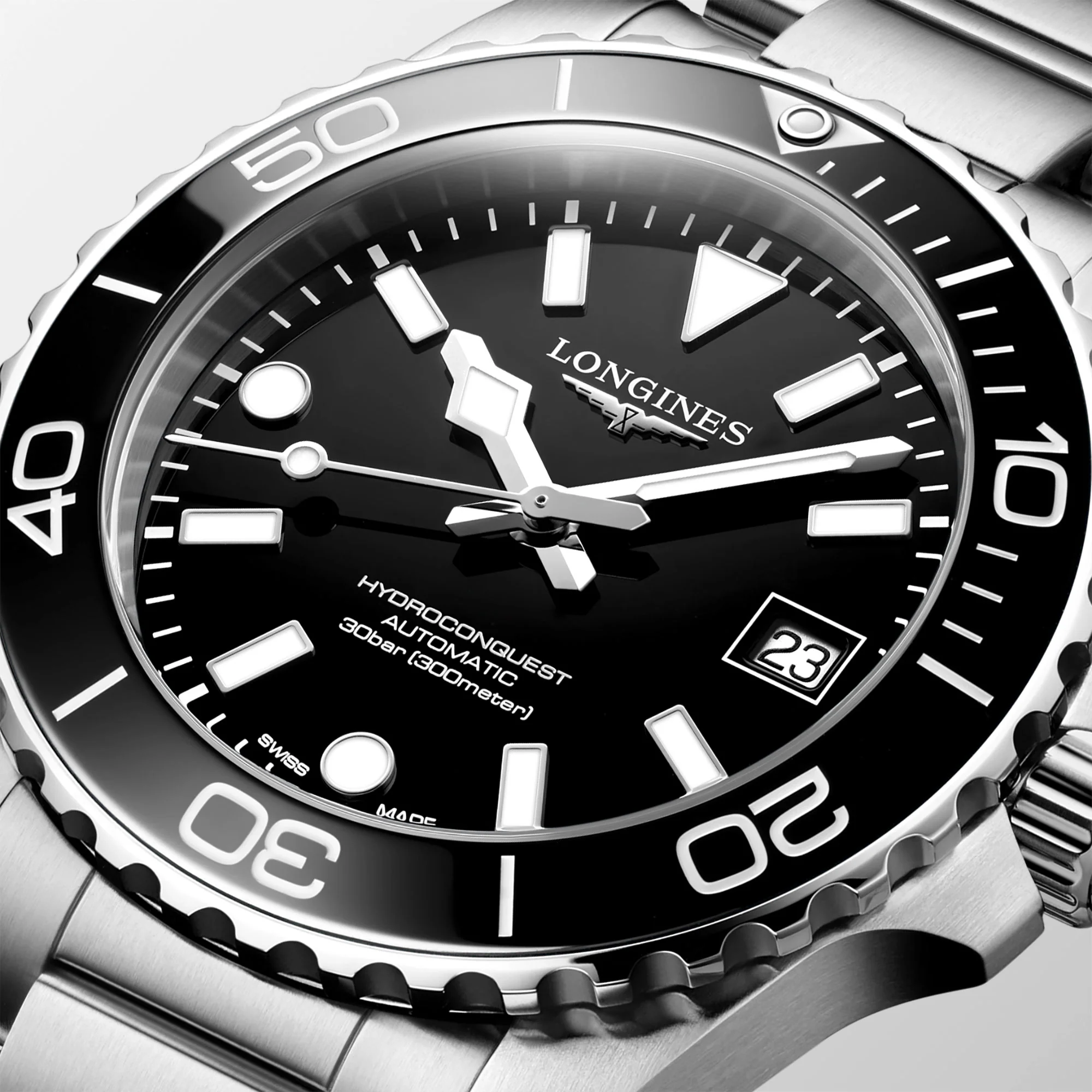 Longines HYDROCONQUEST 39mm Automatic Watch L37794566 - Image 4